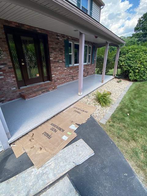 Patio in Nashua, NH 03062 by Symphony Concrete Coatings