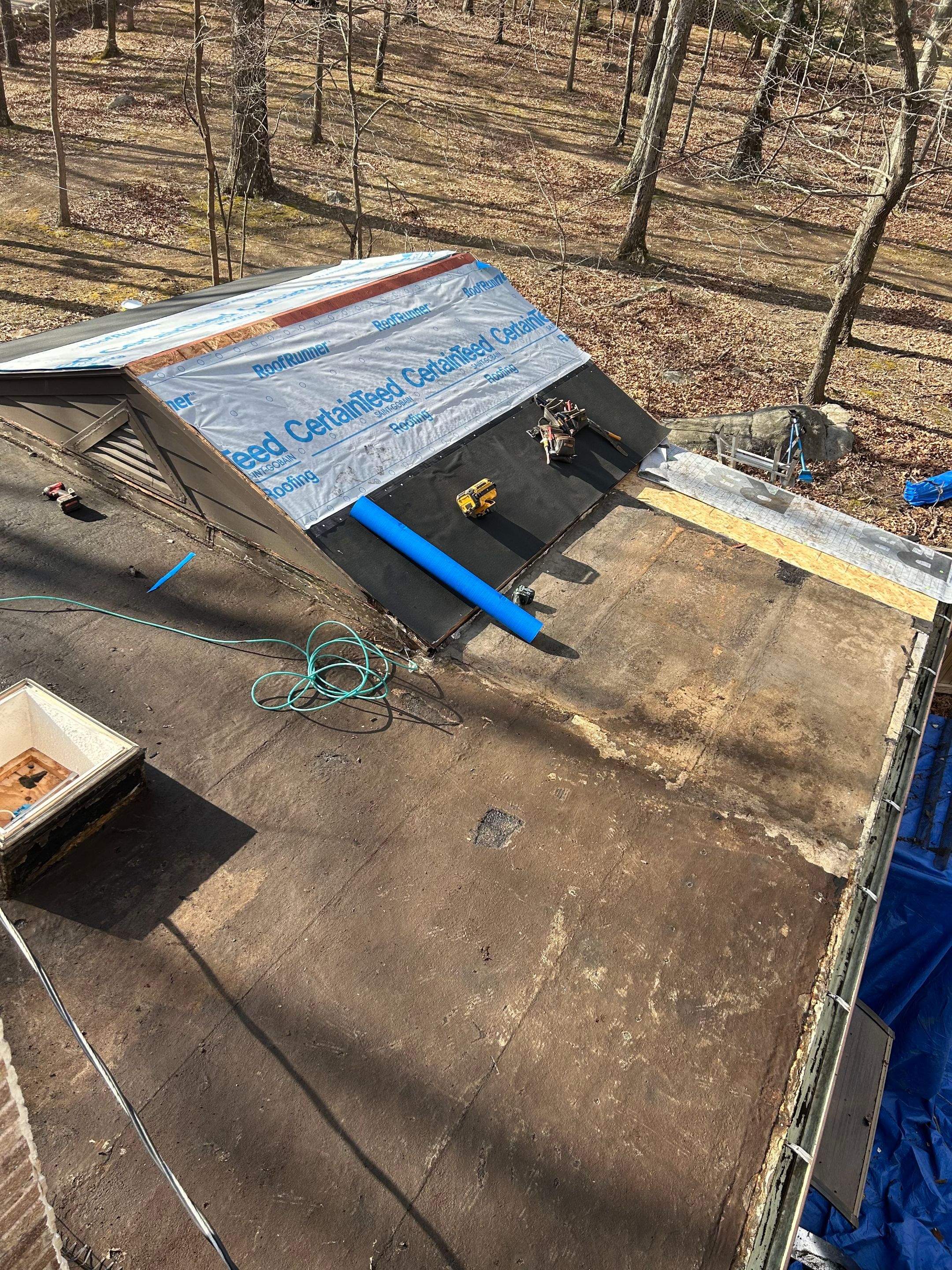 Flat Roof Replacement - EPDM by Winchester Roofing