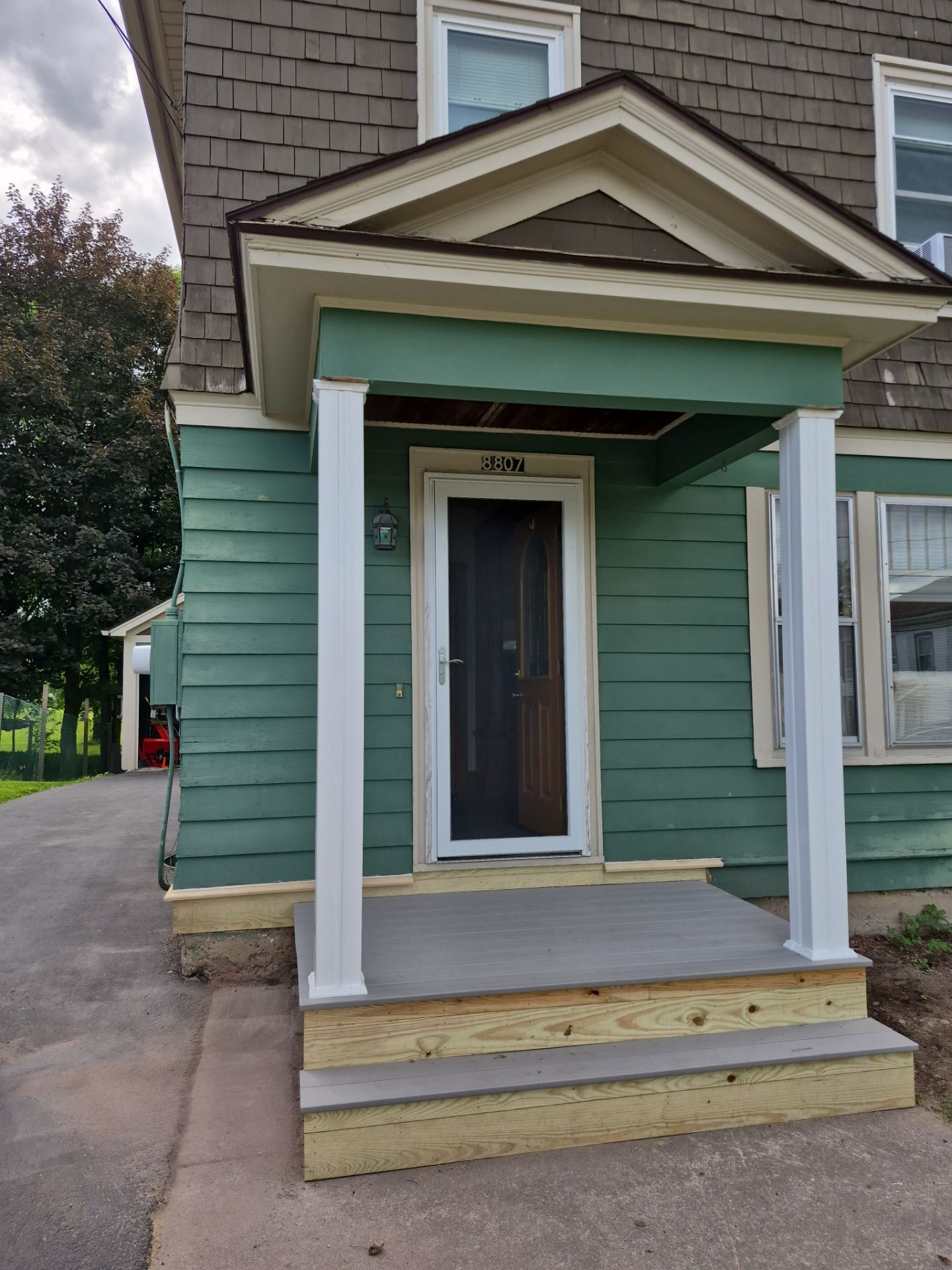 Small Porch Update by Case Construction