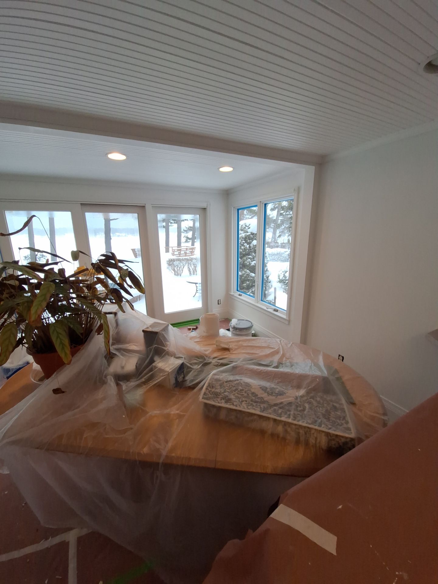 Comprehensive Interior Painting and Drywall Repairs for a North Muskegon Residence by Gordon Painting