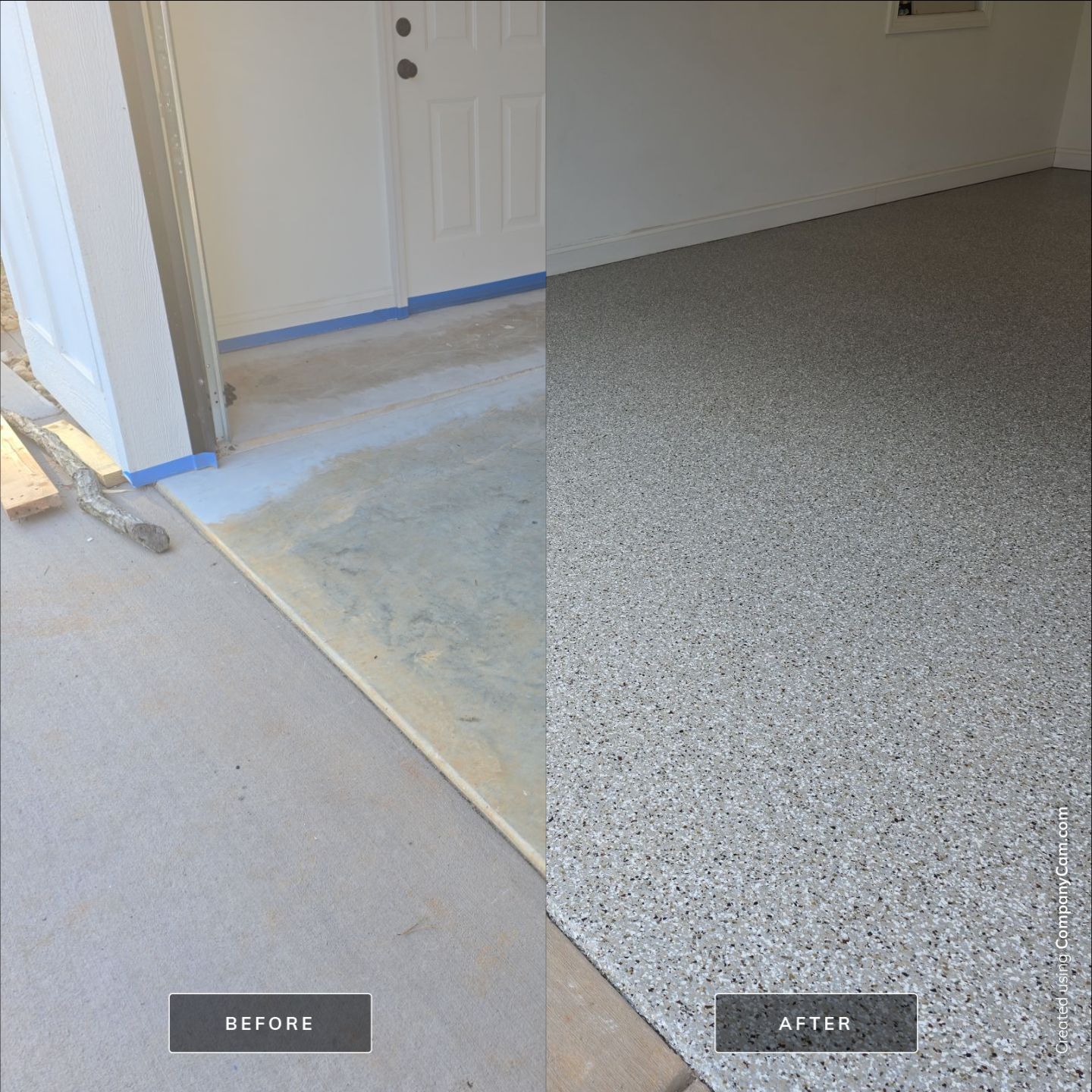Garage using Creekbed by Elite Floor Solutions