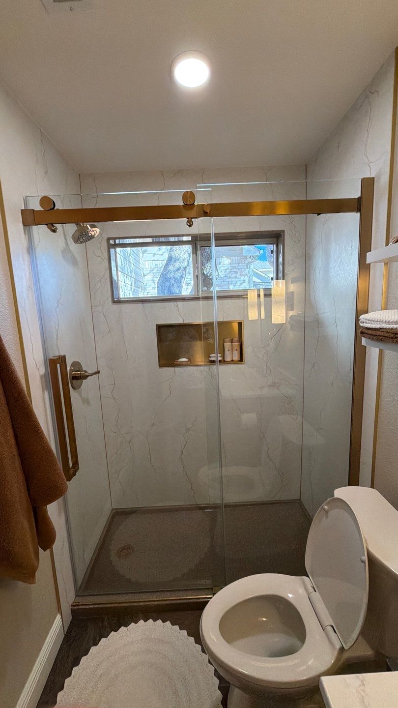 Roger’s Ranch Tub-to-Shower Conversion & Bathroom Remodel in San Antonio by Legacy Bath and Kitchen