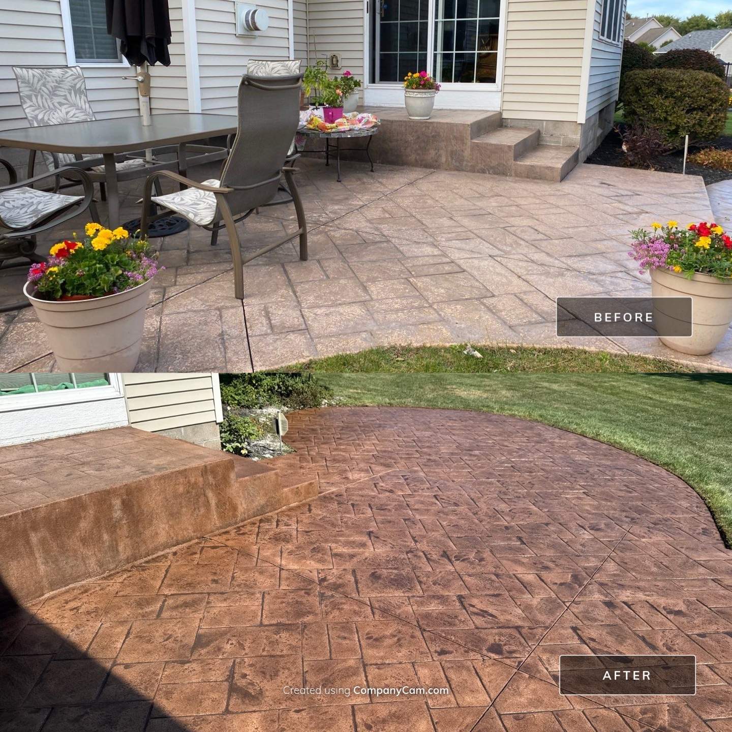 Patio Recolor/Reseal by NG Masonry & Construction LLC