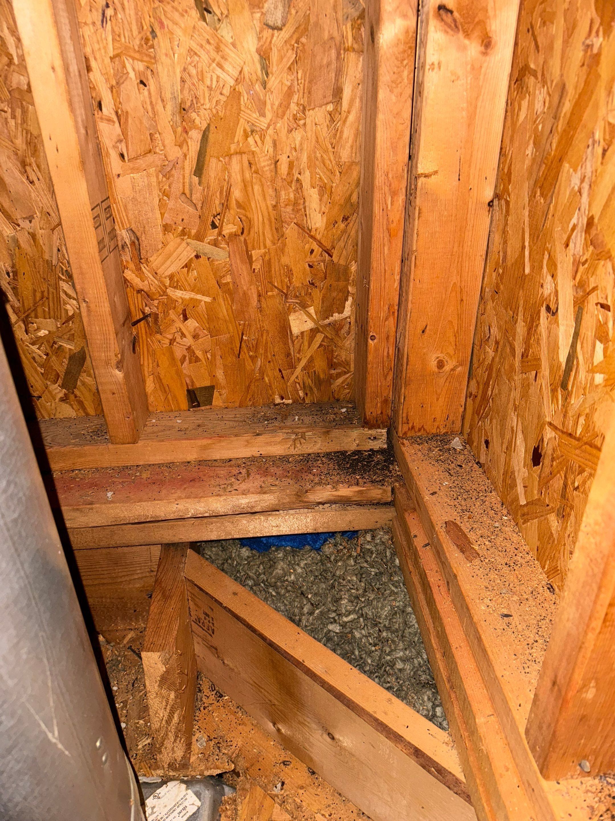 Water Damage Repair due to roof leak by Baxter Professional LLC