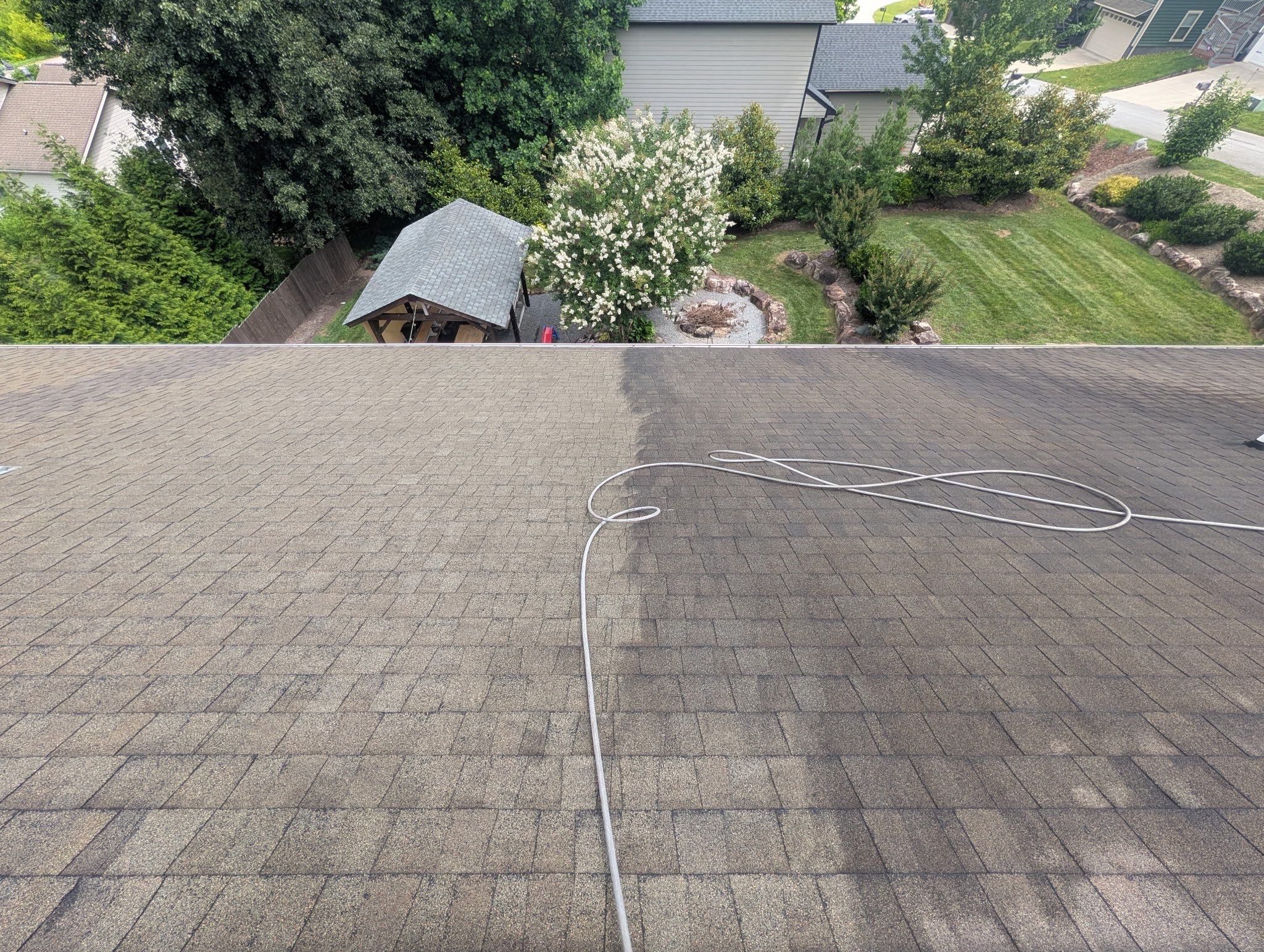 Residential Roof Rejuvenation and Solar Panel Cleaning in Etowah by Bright Home Connections