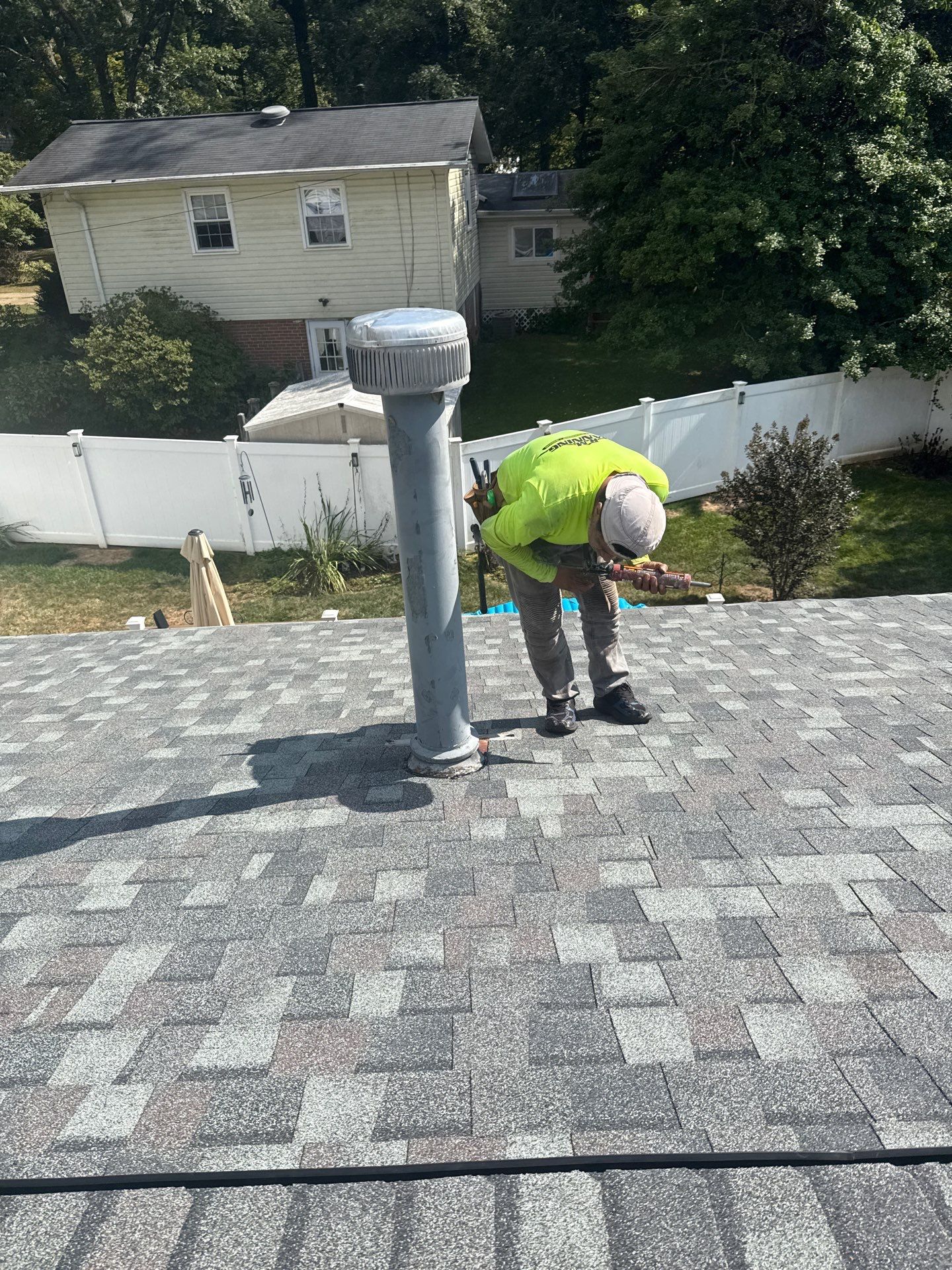 Falls Church : Residential Roof Replacement with CertainTeed Landmark Pro in Max Def Heather Blend by RM Banning, Inc.