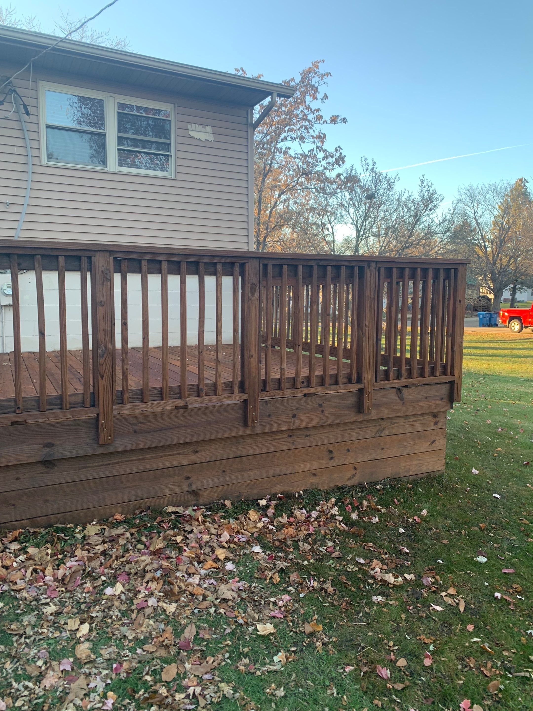 Isaac's Deck Restoration by Map Quality Fencing & Decks