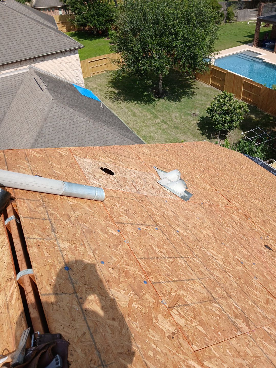 Residential Roofing Repair using Owen's Corning Duration (Lifetime) Shingles by Roof Repair Company