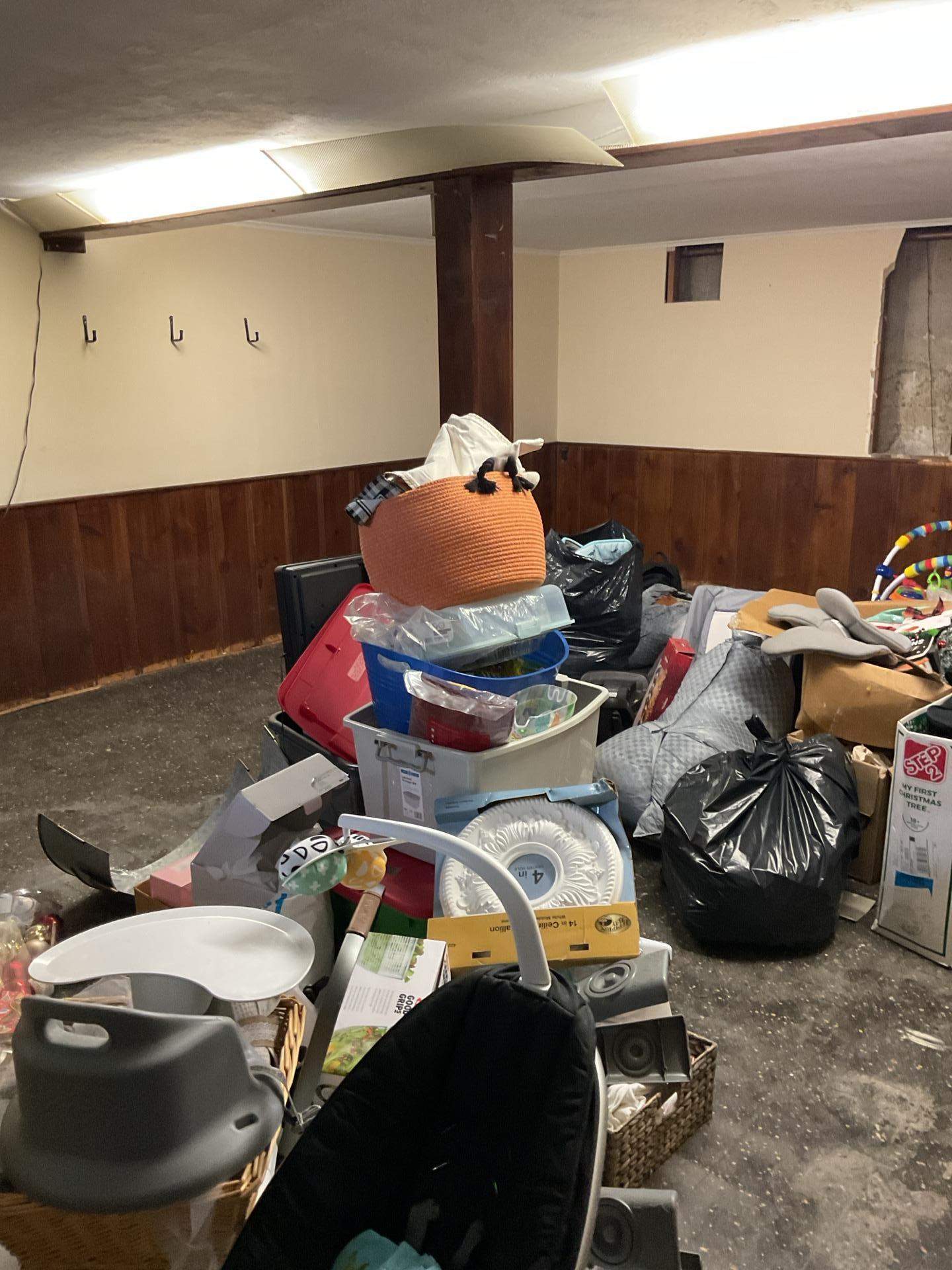 Asbestos Abatement and Basement Demolition in Massapequa Park by Newhouse Restoration