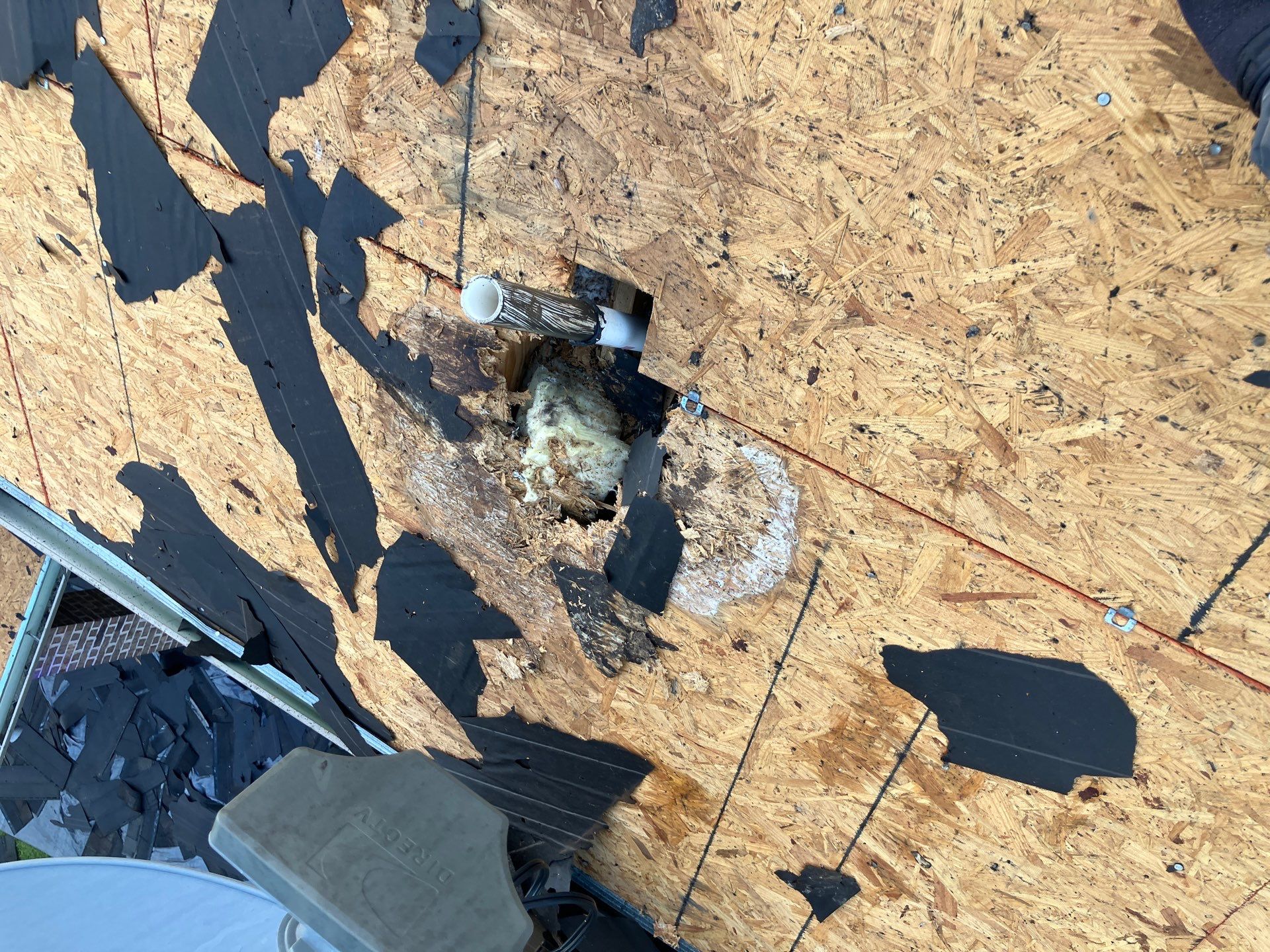 Project in Spring by Royal Crown Roofing 