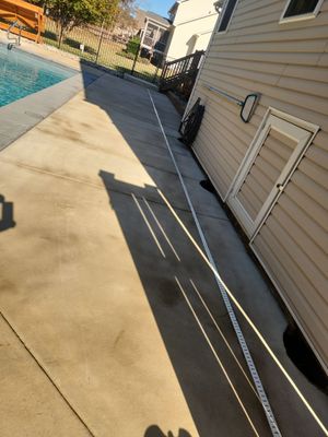 Pool Deck using TopSeal