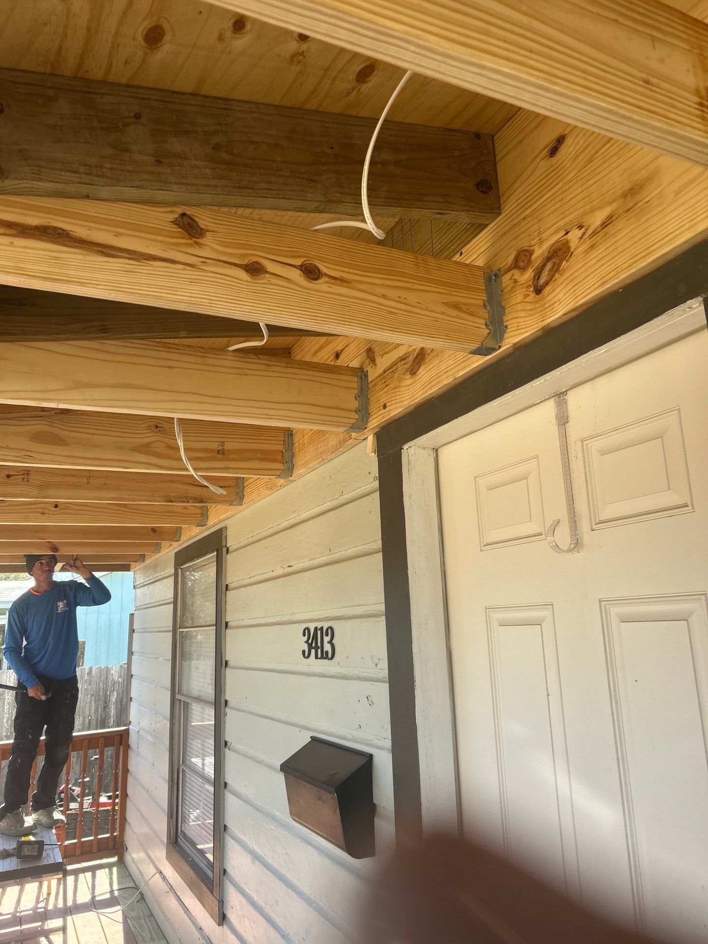 Over Engineered Patio by Bayfront Roofing and Construction
