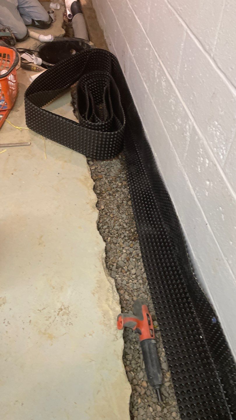 Waterproofing for our neighbor Heather by Waterproofing Northeast