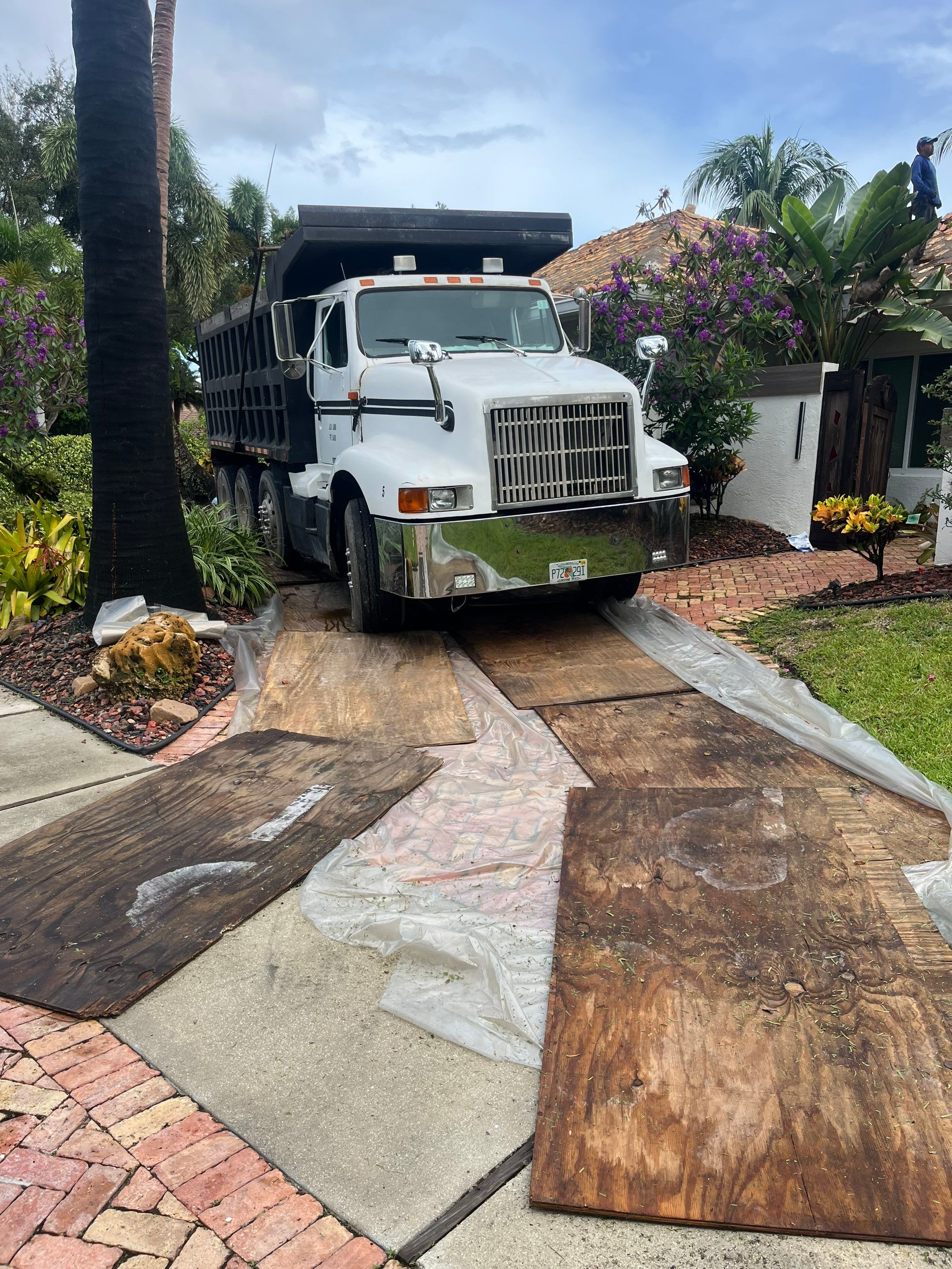 Residential Roofing Installation using 1" Nail strip metal roof by BLUES BROTHERS CONSTRUCTION CORP