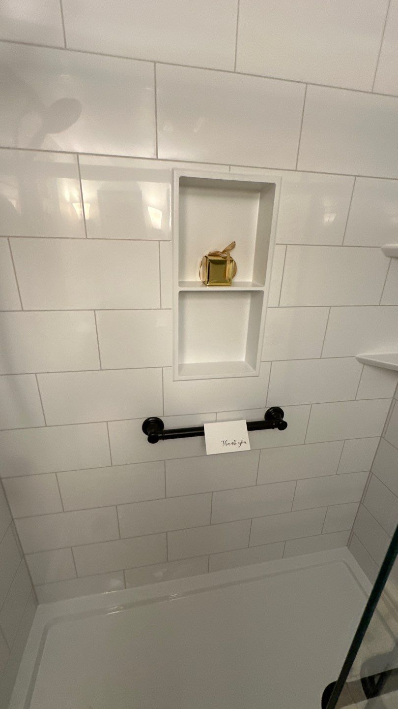 Tub to Walk-in Shower Conversion in Chicopee, MA by Yankee Home Improvement