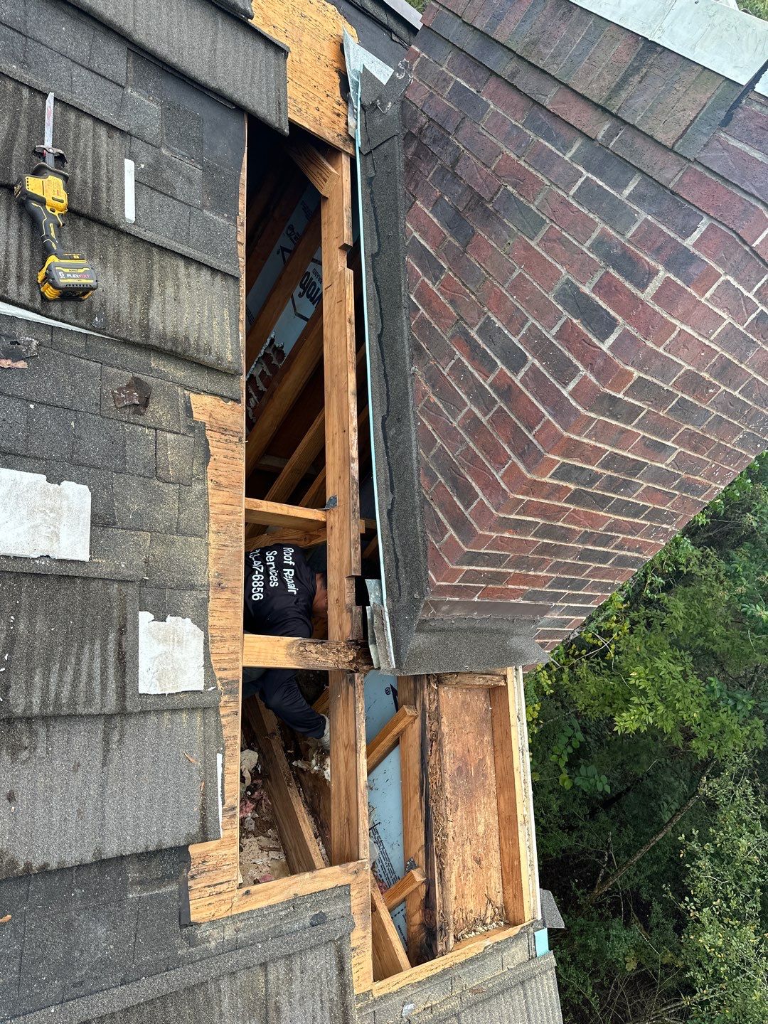 Residential Roofing Repair using Owen's Corning Duration (Lifetime) Shingles by Roof Repair Services LLC