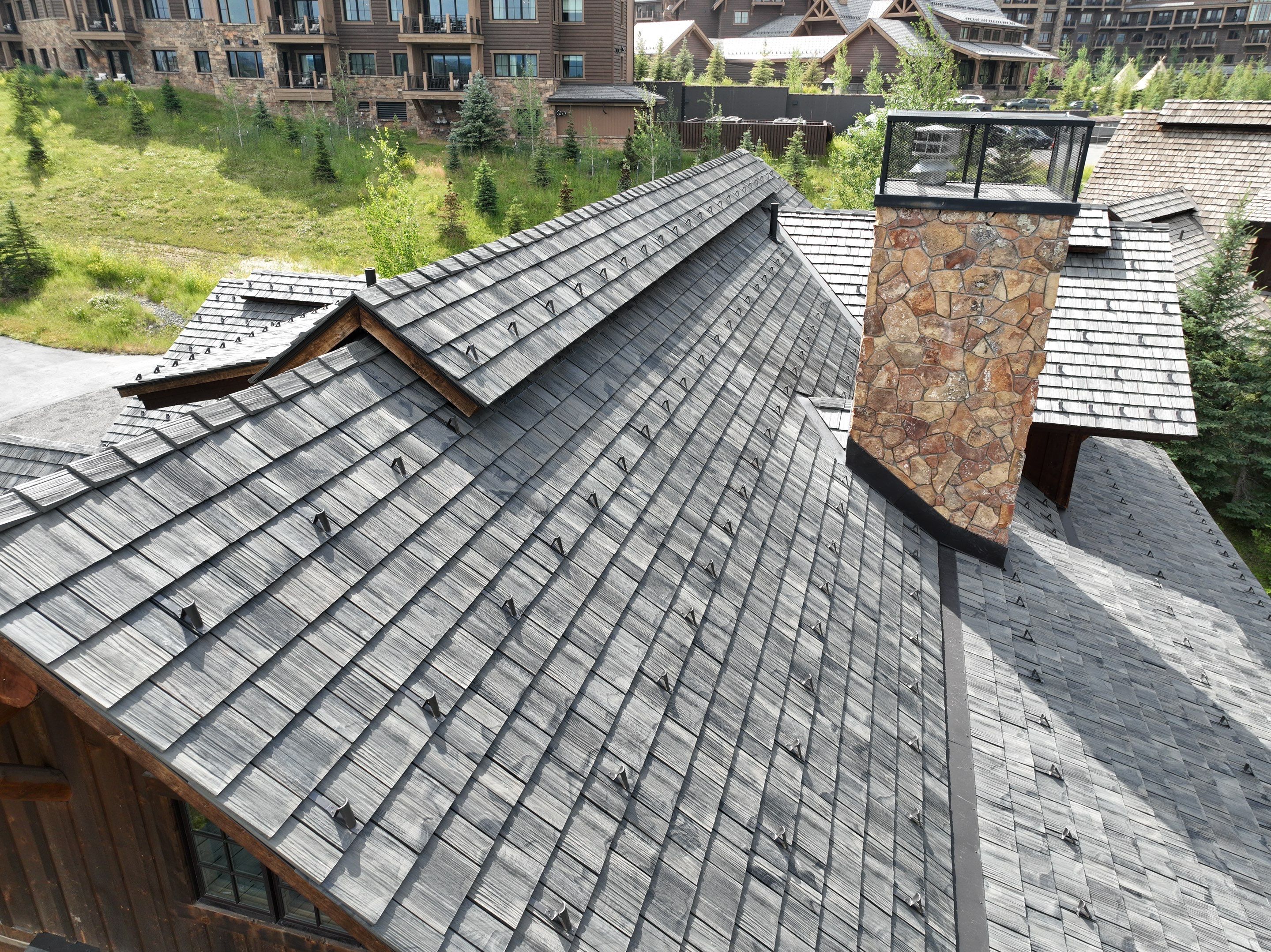 Brava Shake - Canyon Gray  by Montana Roofing Solutions