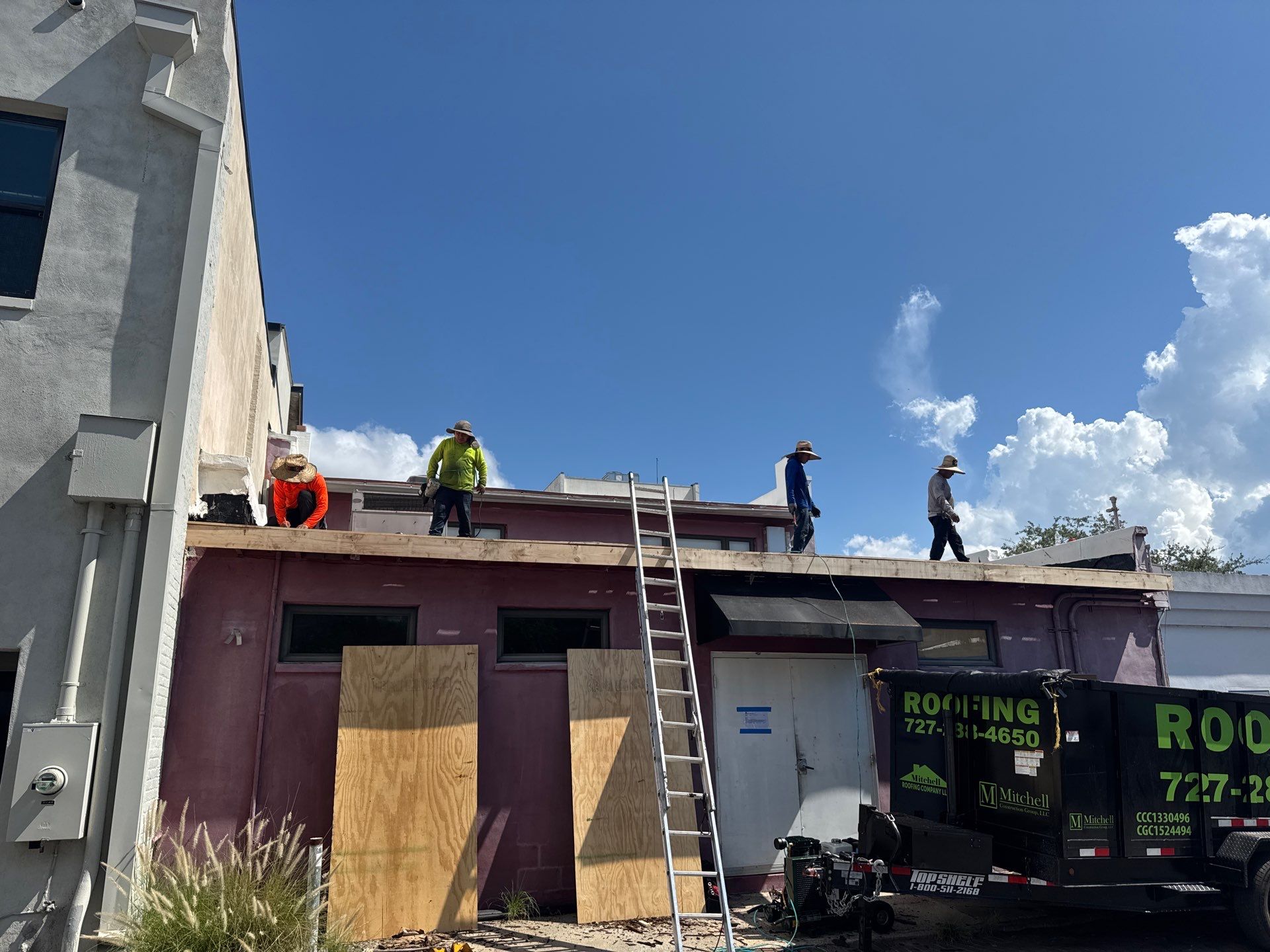 Project in St. Petersburg 33701 by Mitchell Roofing Company LLC 