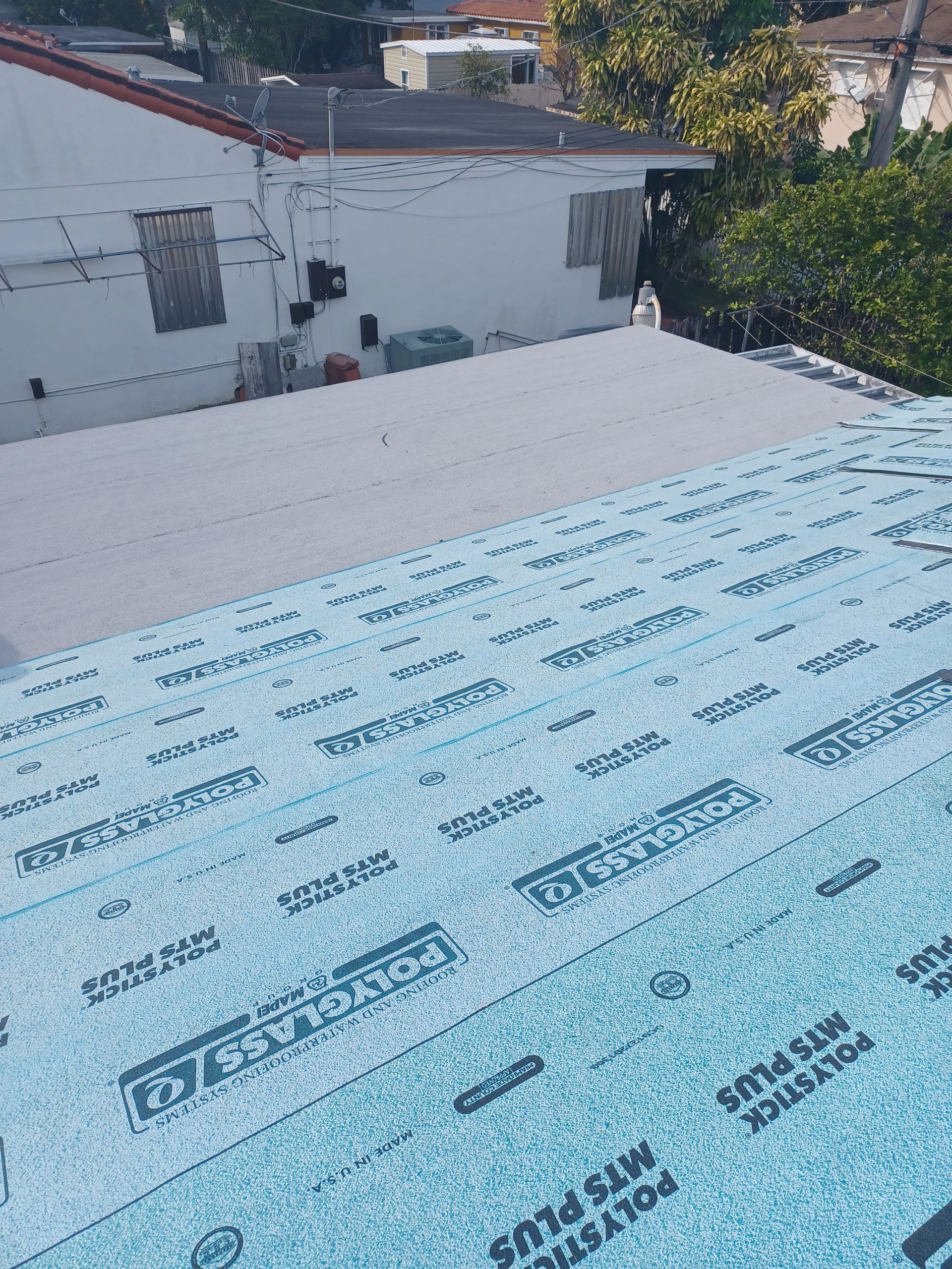 Metal Roof - Galvalume Regal Blue by Istueta Roofing