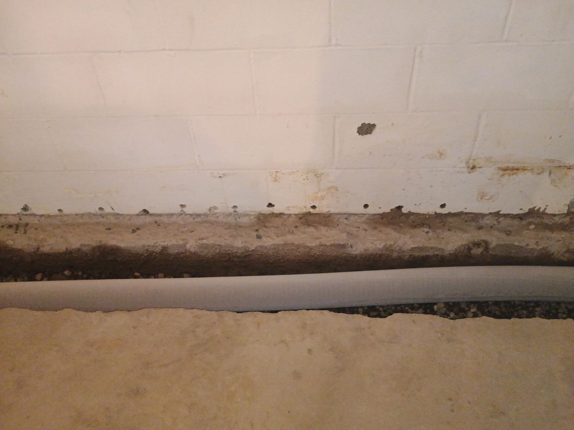 Tying Into an Existing Drain Tile System for Alec by Waterproofing Northeast