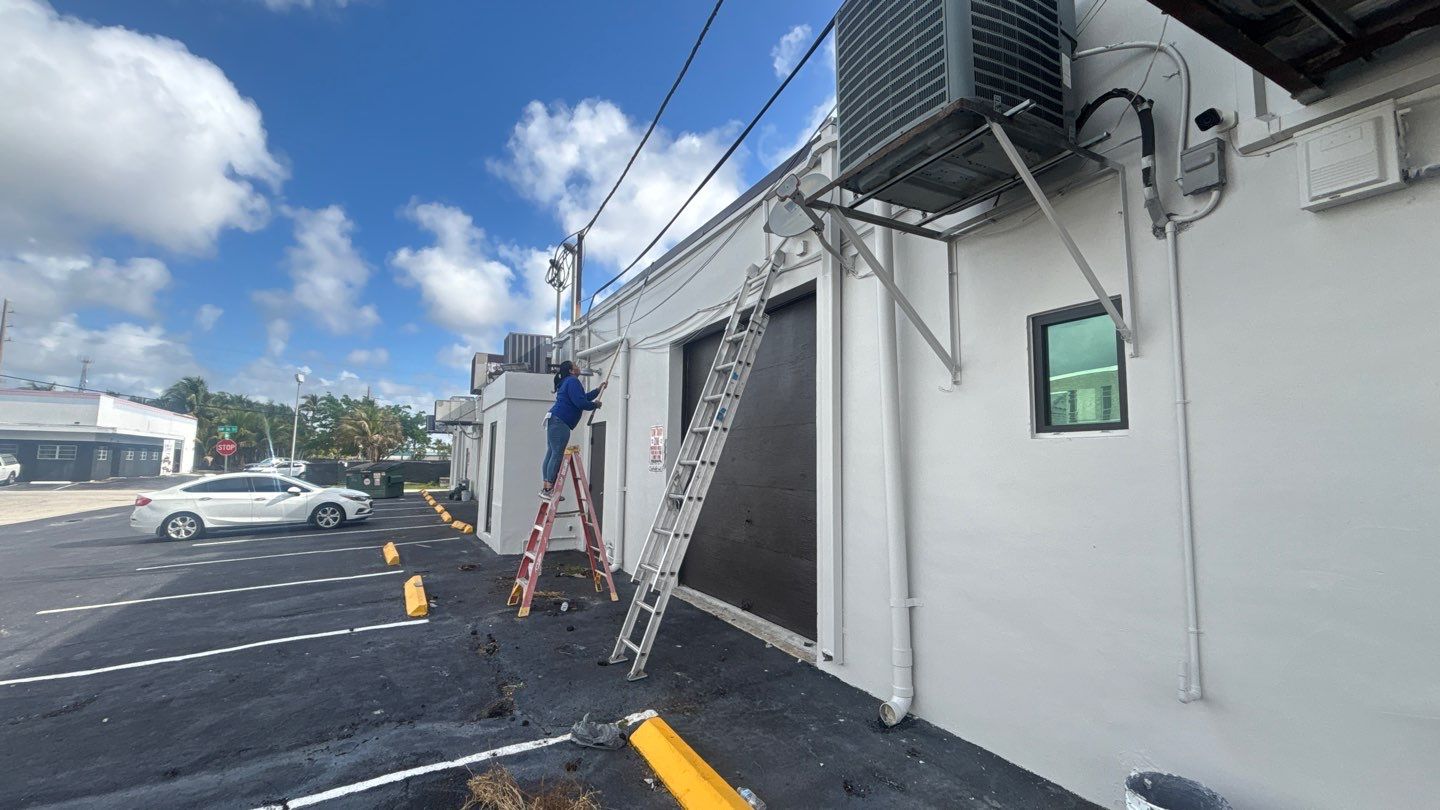 Commercial Exterior Okland Park by John “The Greek” Painting