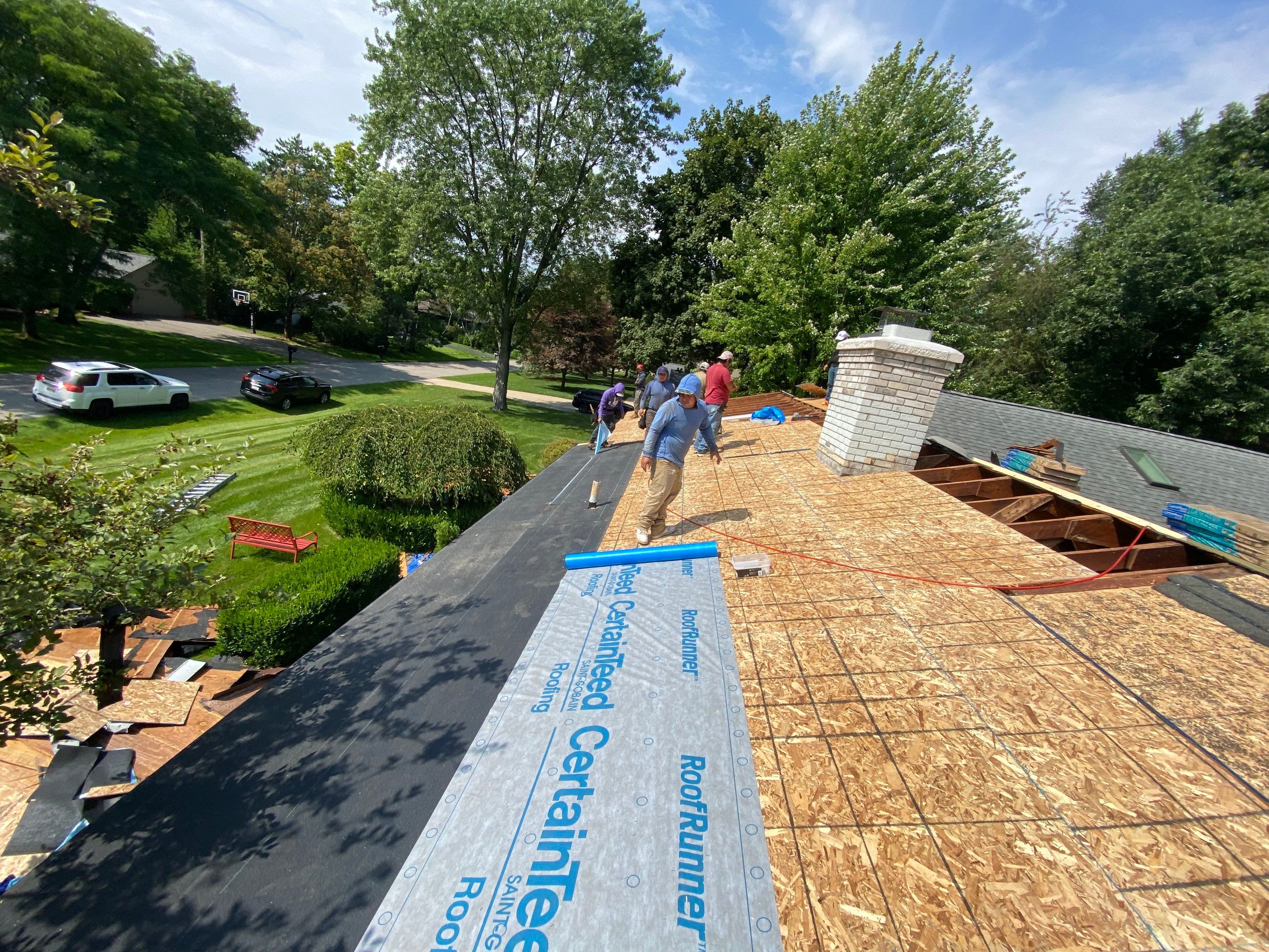 Roof Replacement using CertainTeed Landmark by 180 Contractors