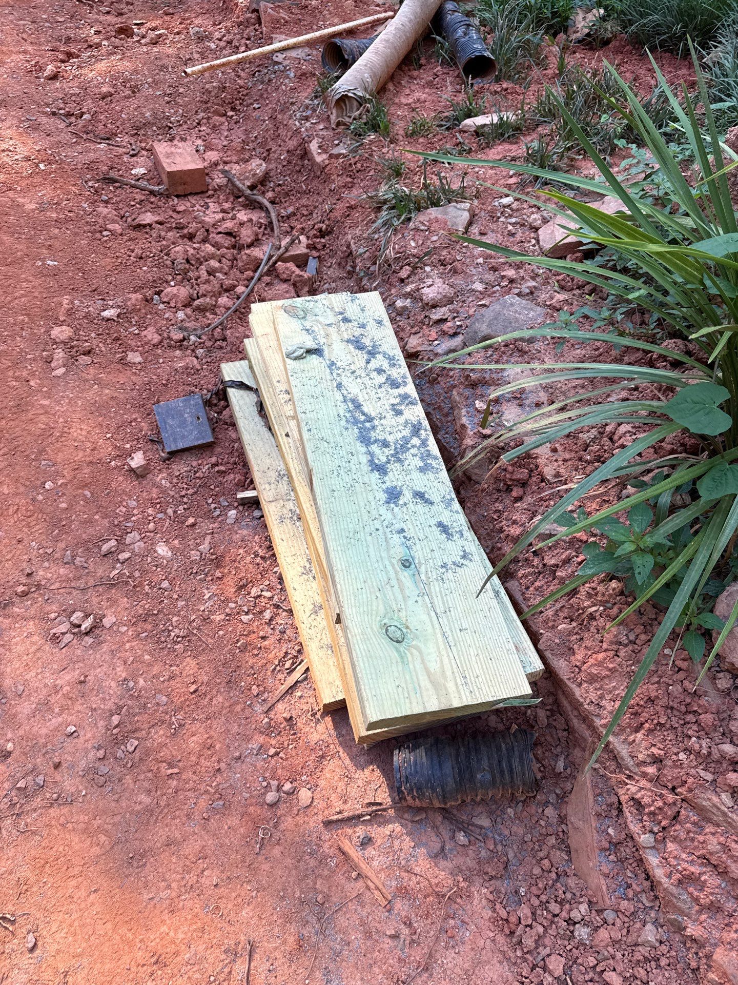 Project in Waxhaw by Badger Hauling