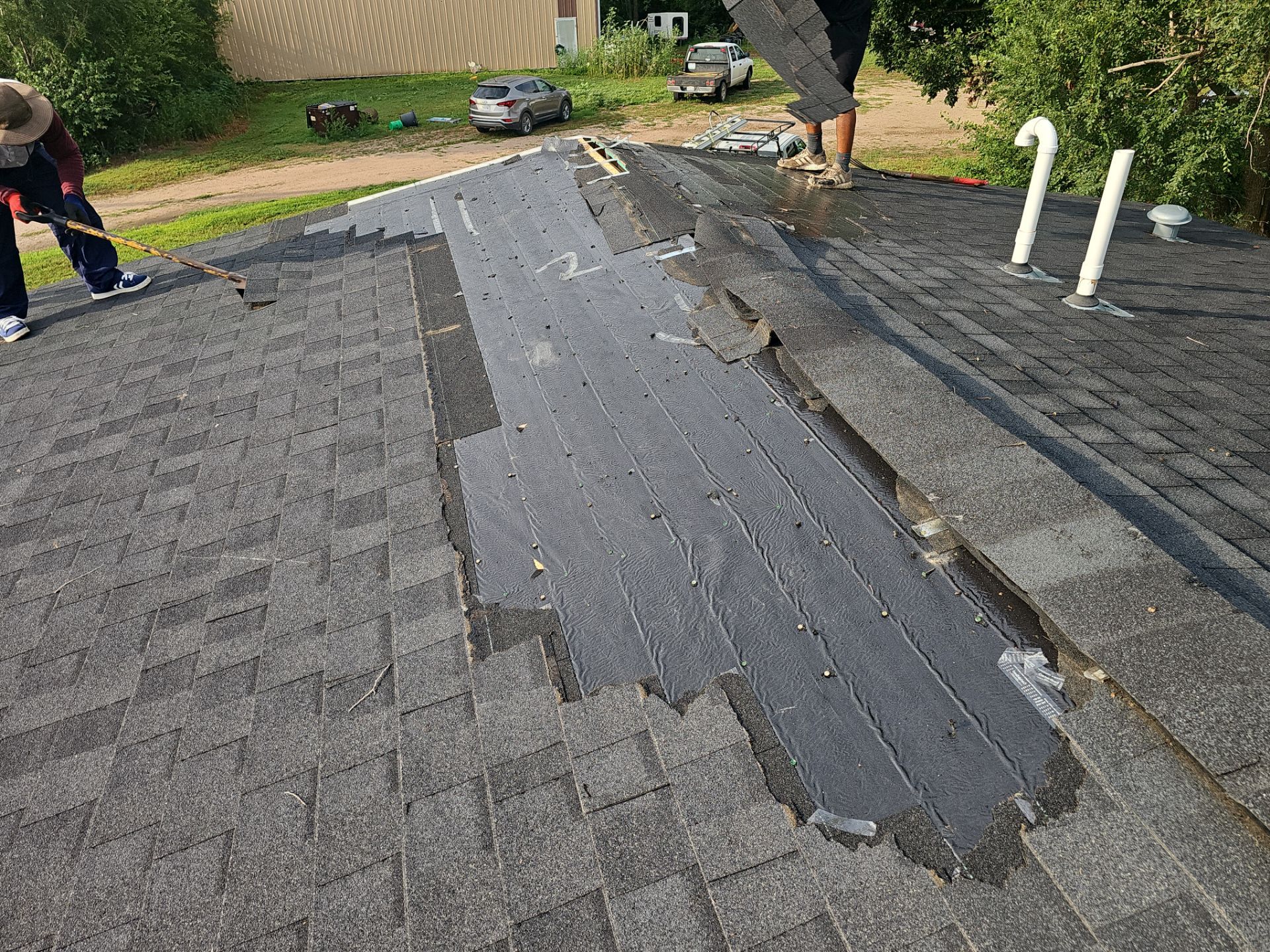 Riverdale Exterior Transformation | TAMKO Roofing & James Hardie Siding by Loyal Nine