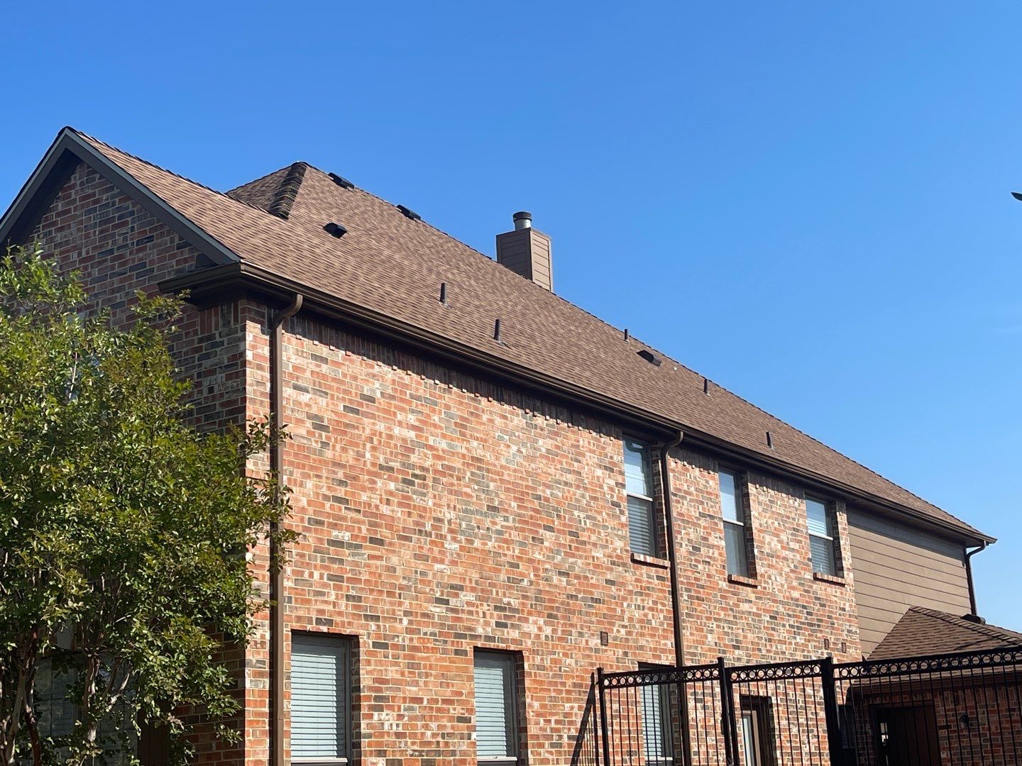 Storm Roof Damage Replacement in Frisco by First United Roofing & Construction