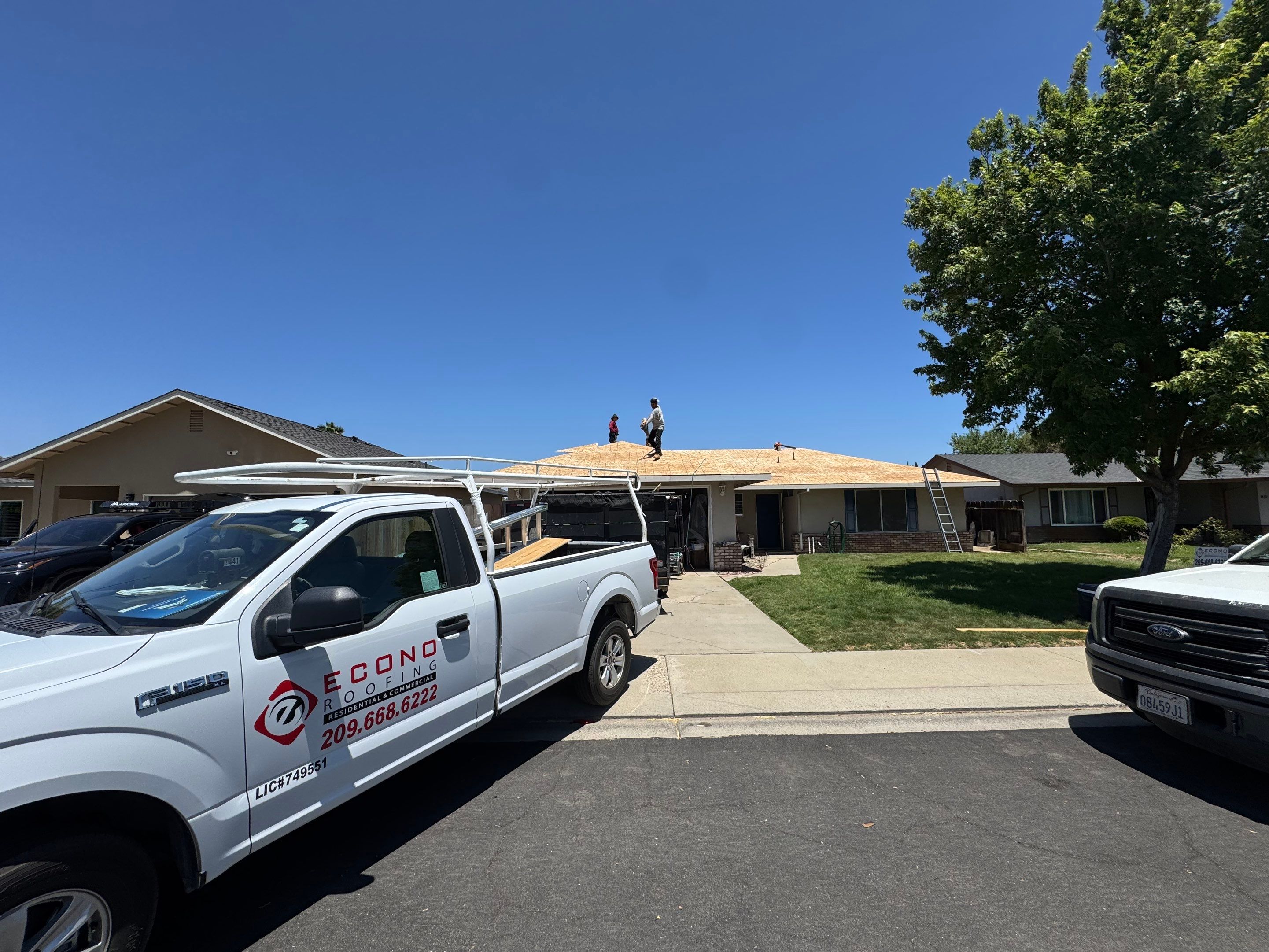 Reroof - Jackellen Ln, Modesto by Econo Roofing