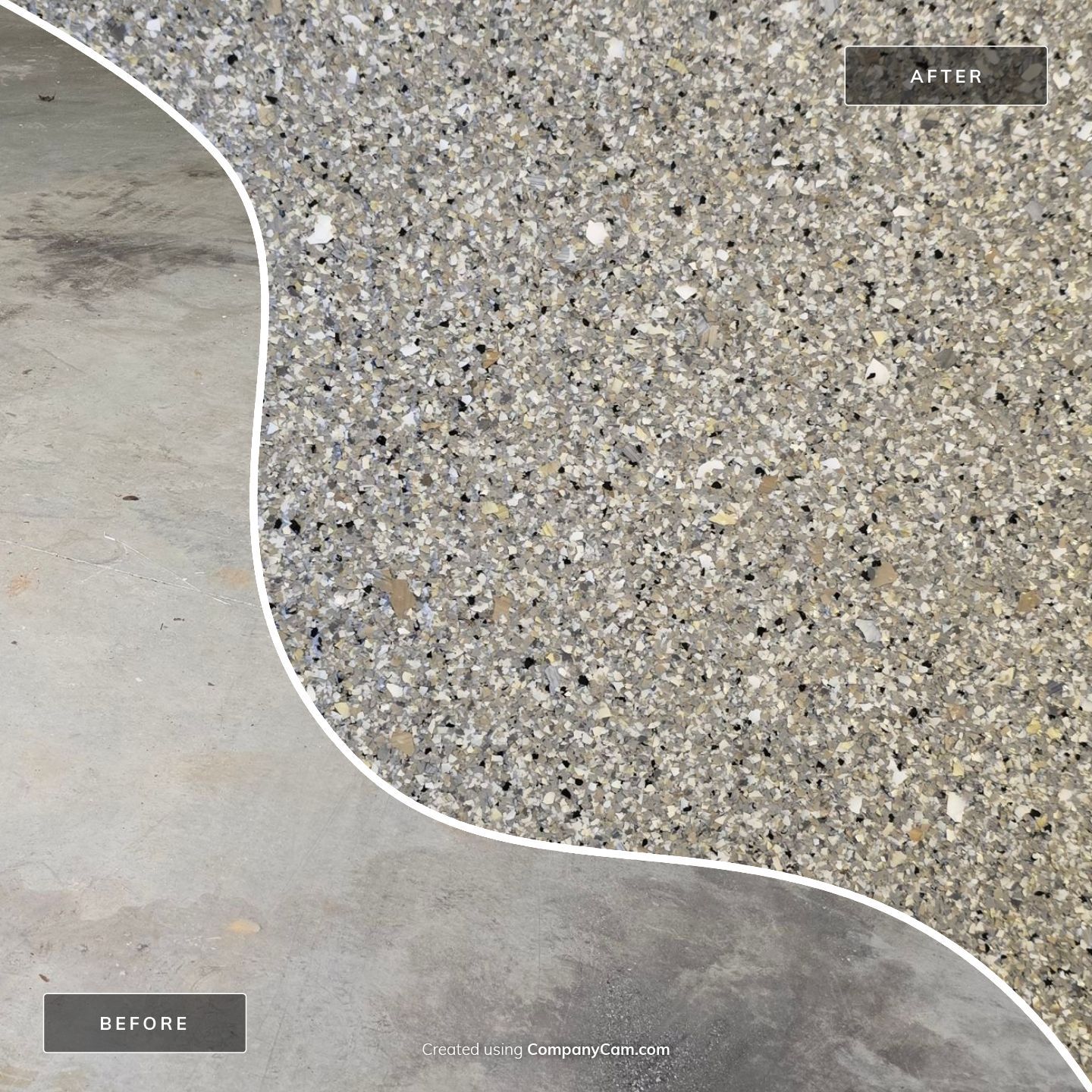 Garage using Travertine by Elite Floor Solutions