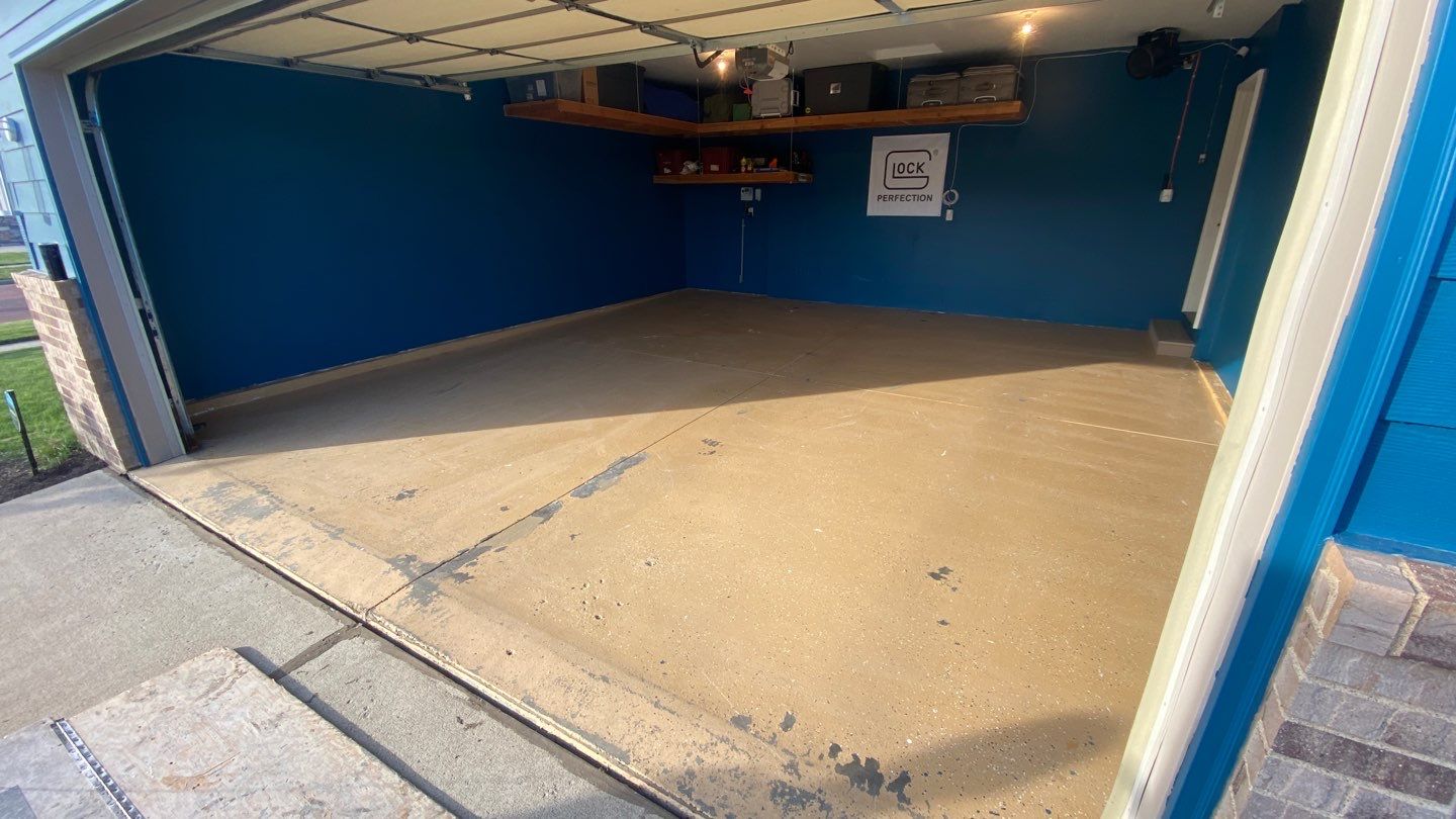 Garage using Driftwood by Select Painting, Coatings & Garage Cabinets