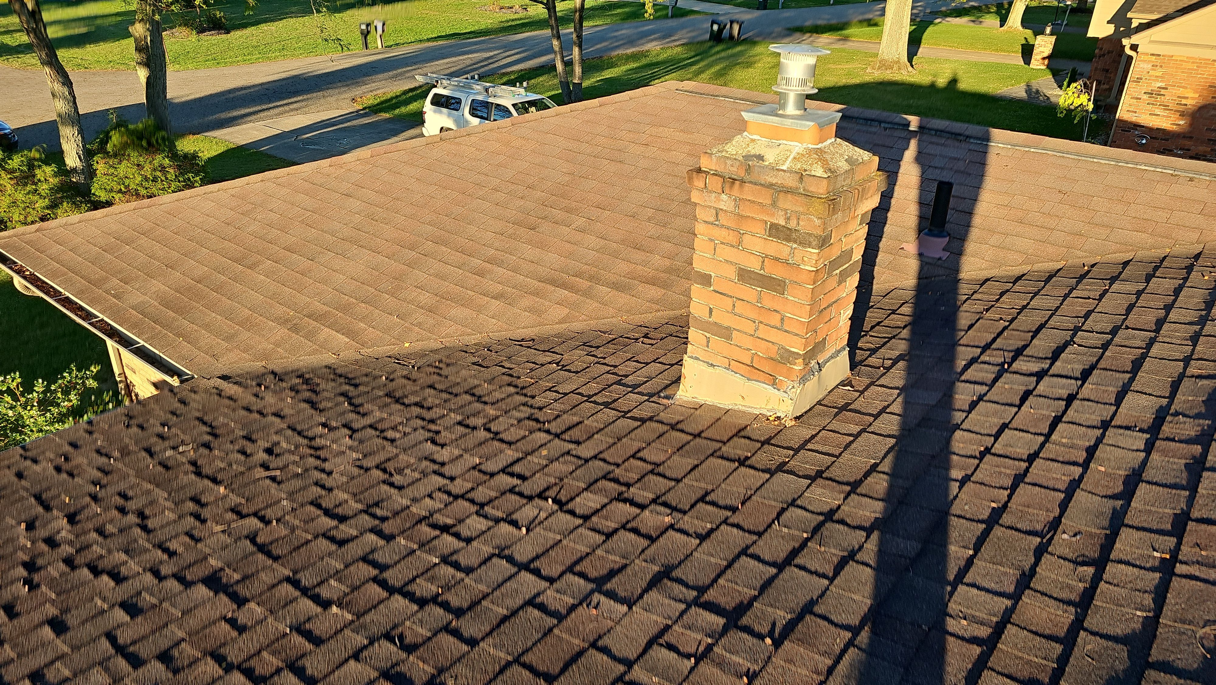 Atlas Pinnacle, Color, Burnt Hickory, Drip Edge, Color, Musket Brown by Eagle Eye Roofing
