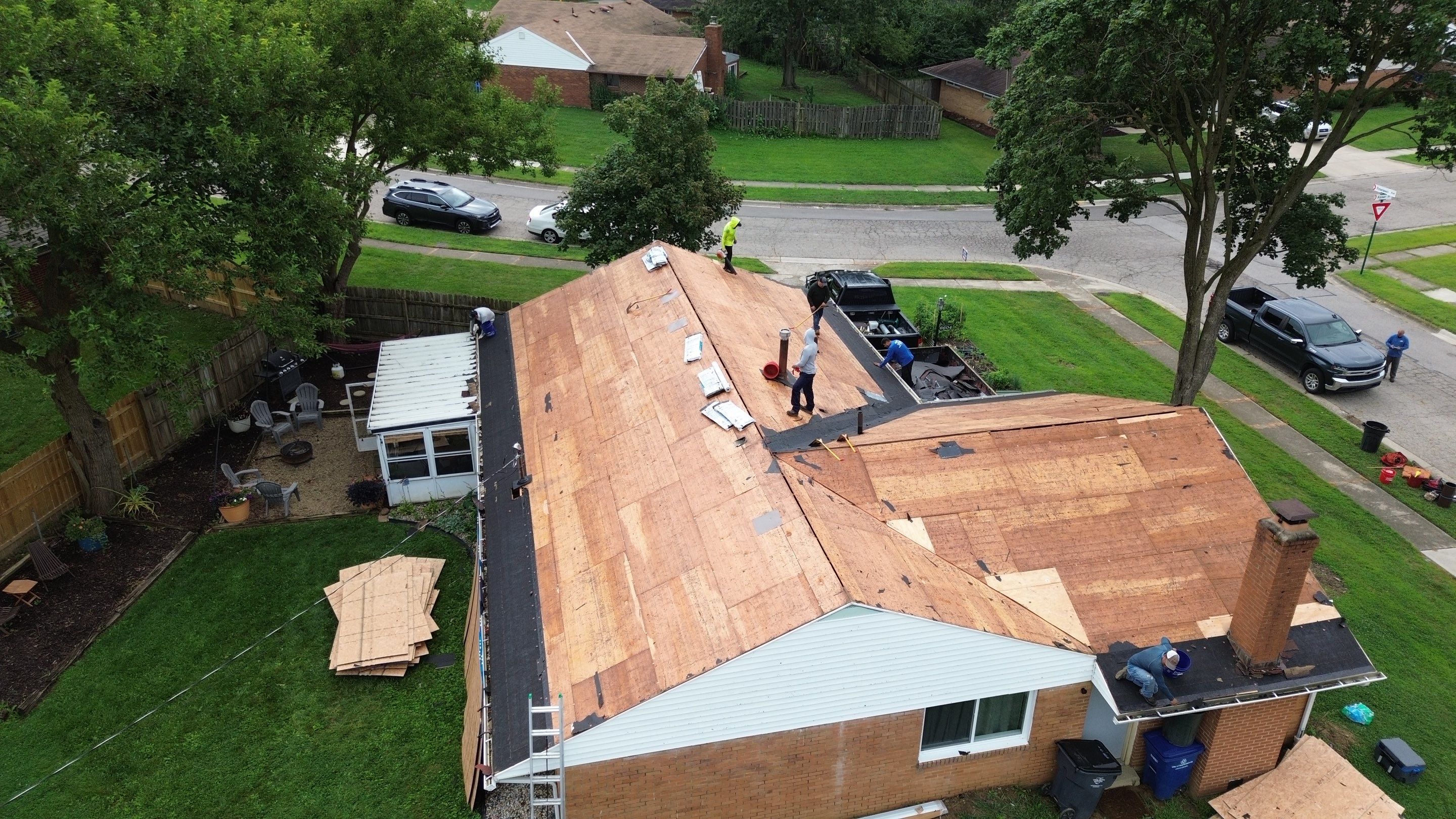 Roof Replacement by Woodring Gutters & Contracting 