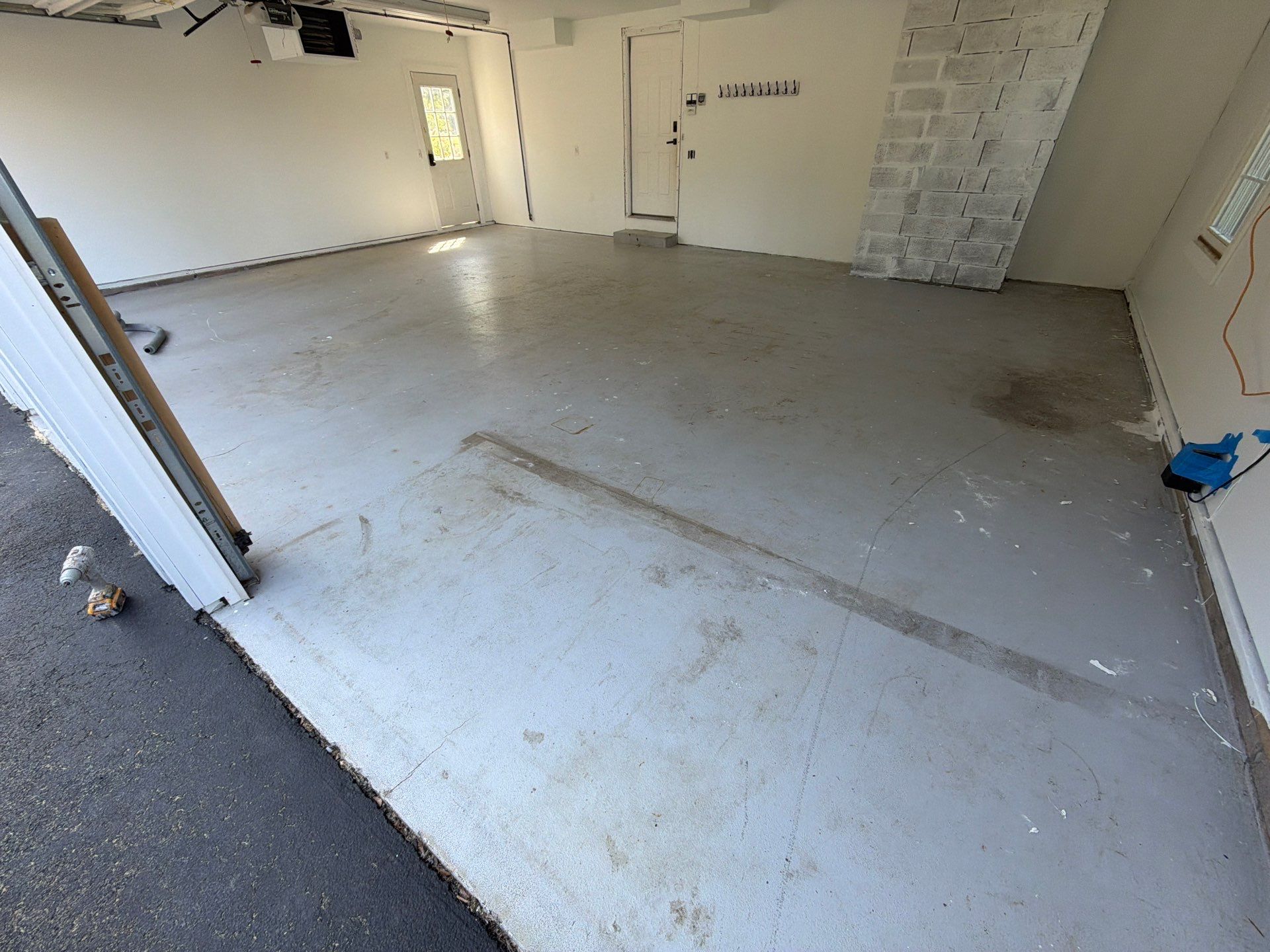 Vintage Silverado Garage Coating by NG Masonry & Construction LLC