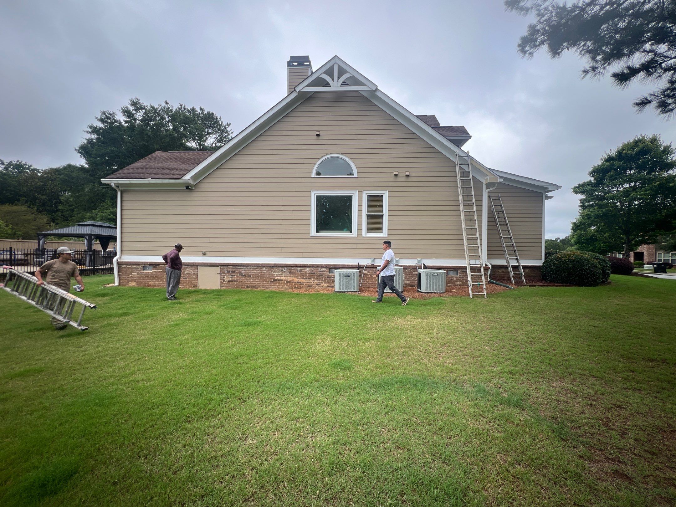 Complete Exterior Painting for a Two-Story Home in Powder Springs by Swift Home Renovations
