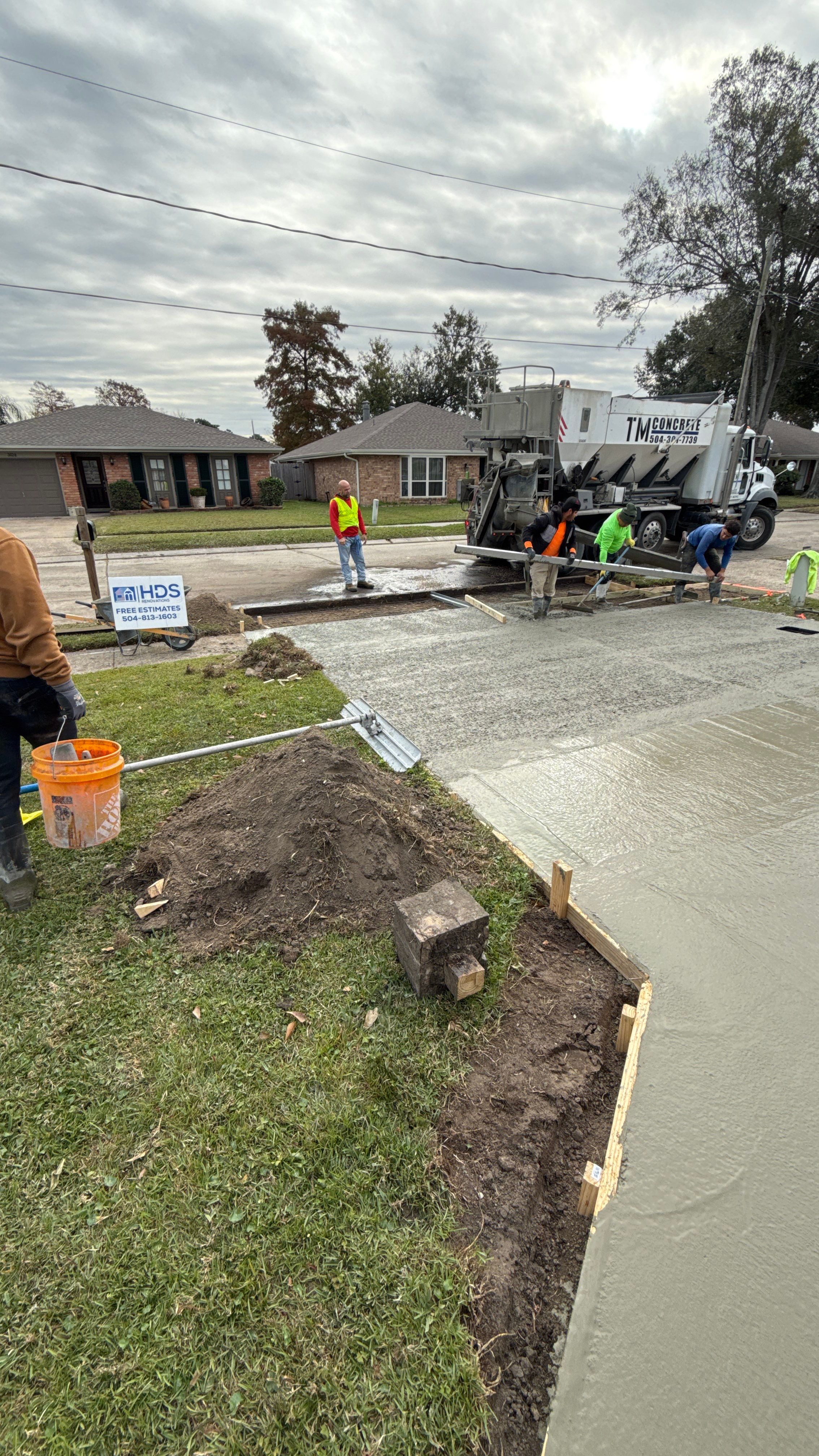 HDS Contractors - Concrete Installation in Metairie by HDS Contractors