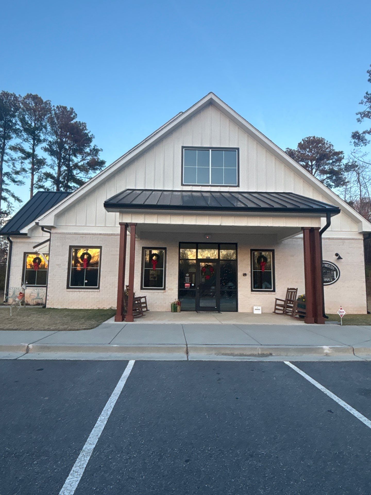 Exterior Remodel for West Forsyth Animal Hospital  by Five Star Painting