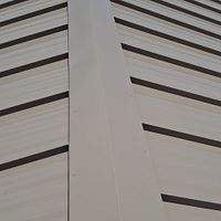 .032 Aluminum 1.5" Mechanical Seam Buckskin  by Total Roofing System The Metal Roof Experts