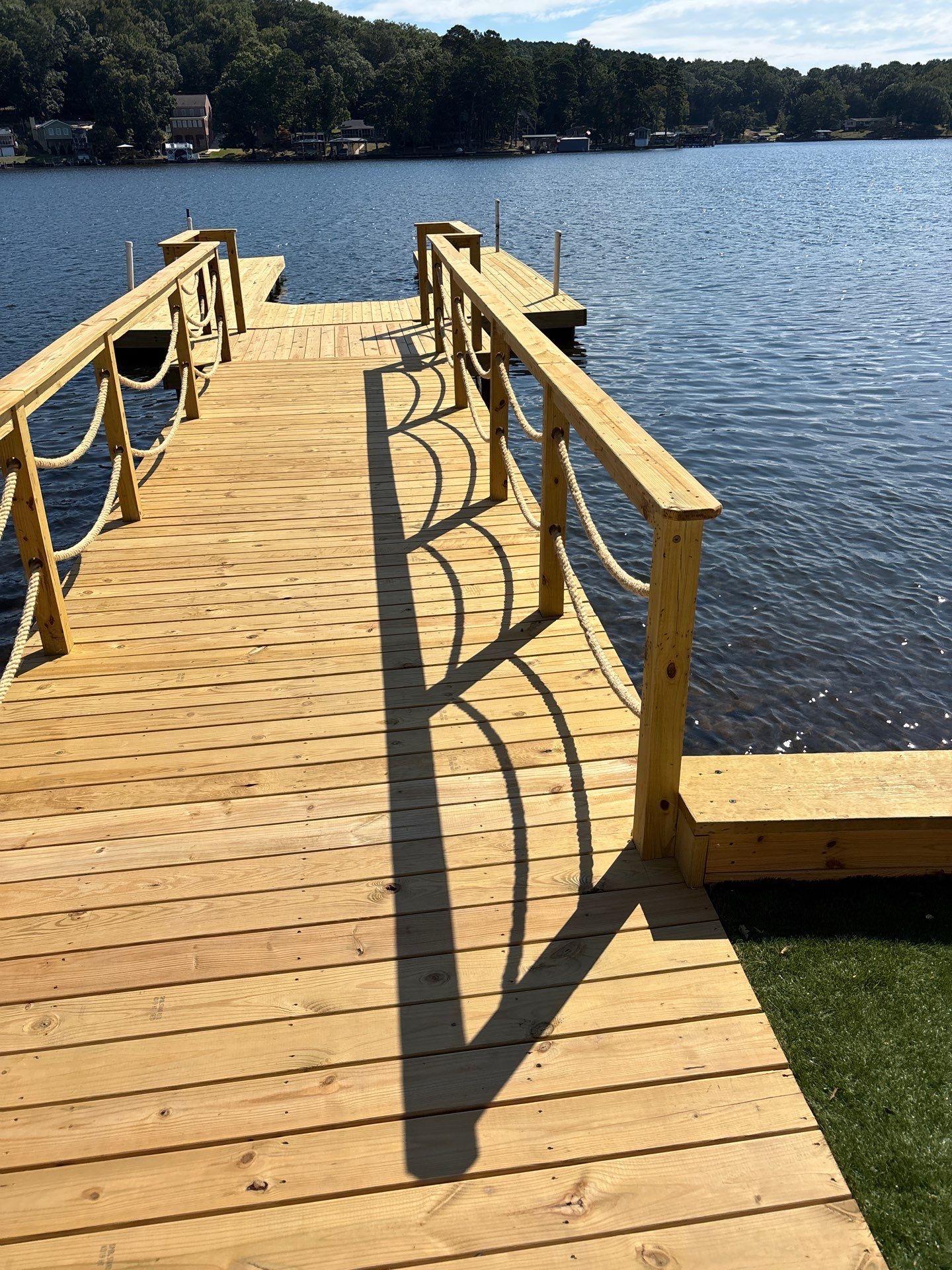 Wood Dock using Wood Sealant by DuraSeal