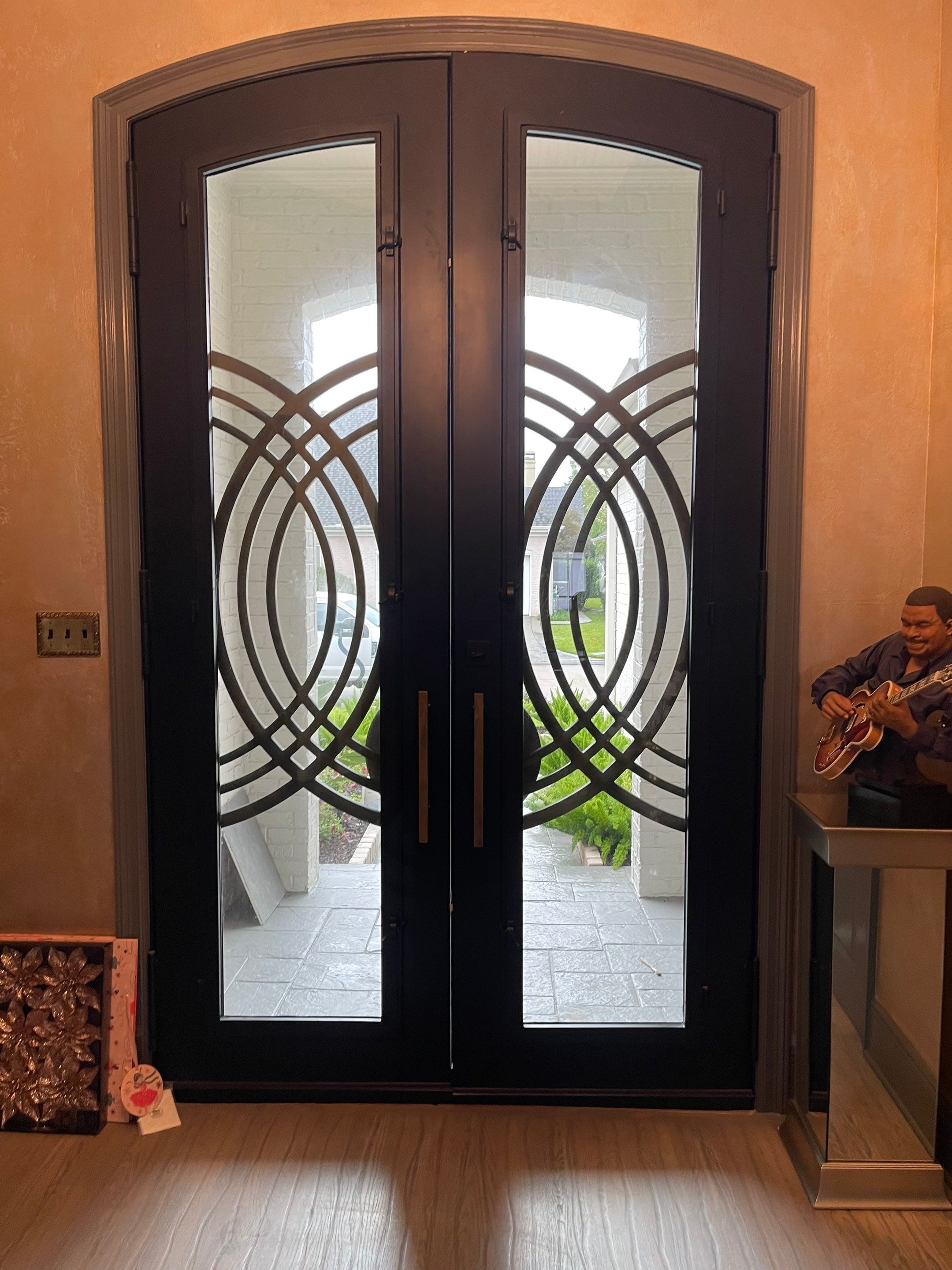 Designed to be more than an entry. by Solara Custom Living