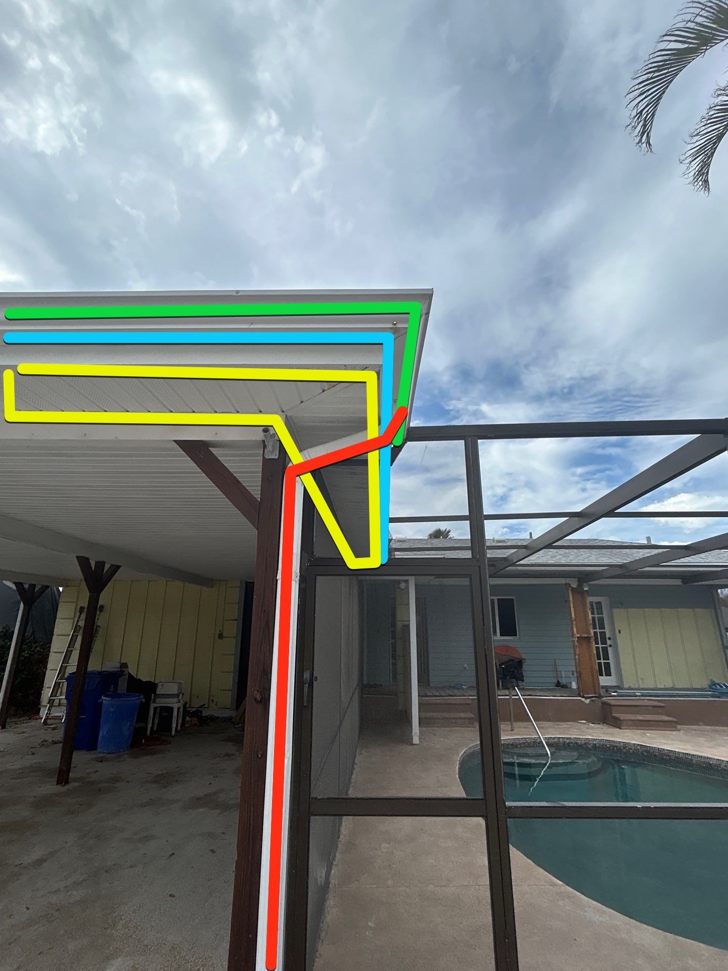 White Soffit and Fascia Upgrade in Longboat Key FL by Gutter Professors