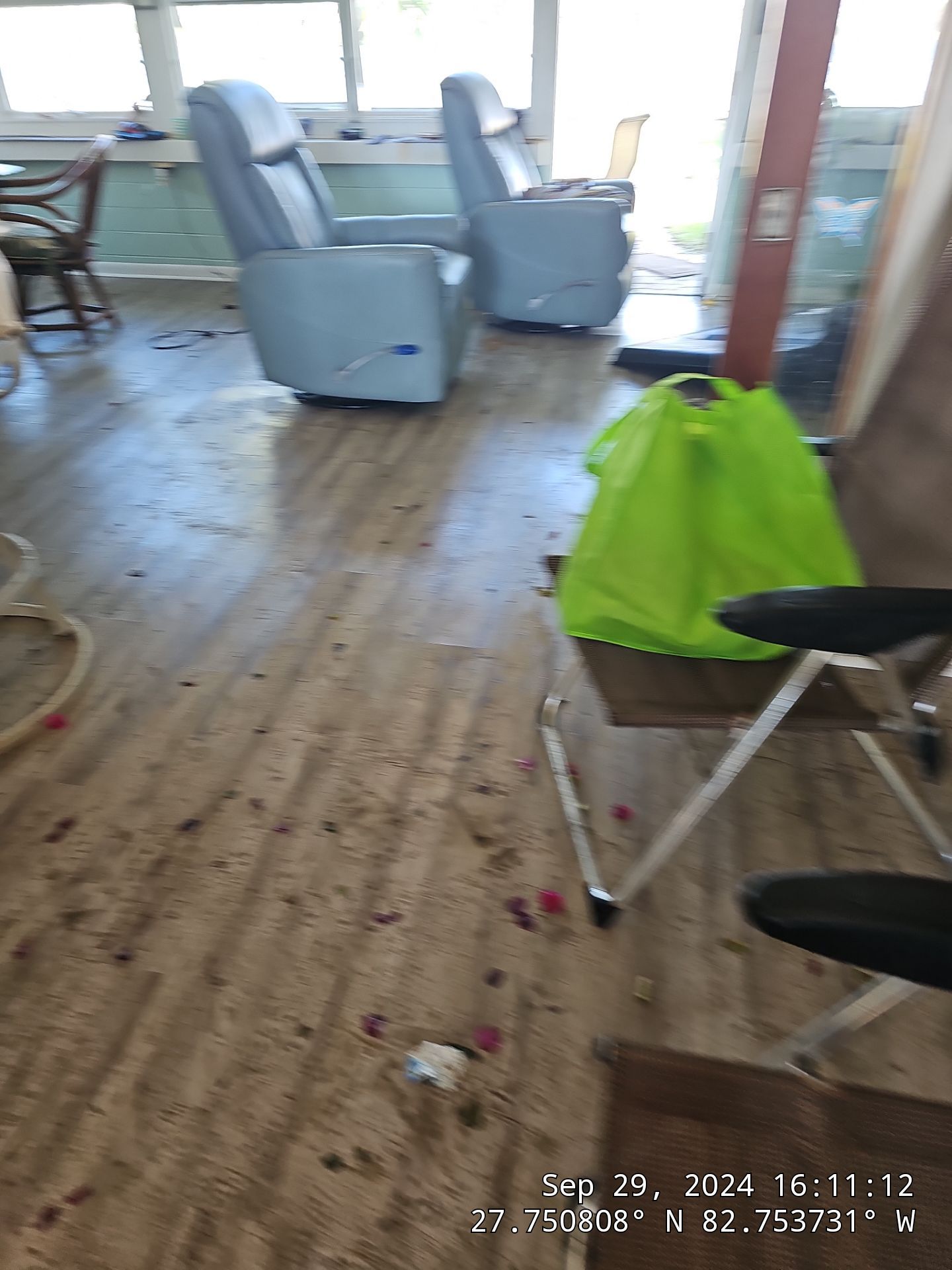 Hurricane Damage using Drying Equipment by SuperClean 