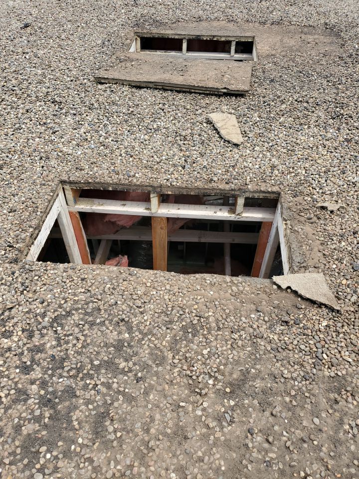 Skylight Project in Edmond by McCann's Roofing and Construction