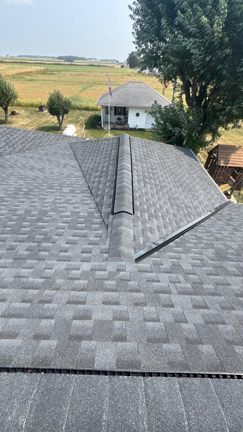 Residential Roofing Installation using GAF Timberline HDZ Charcoal by Nitro Roofing and Construction