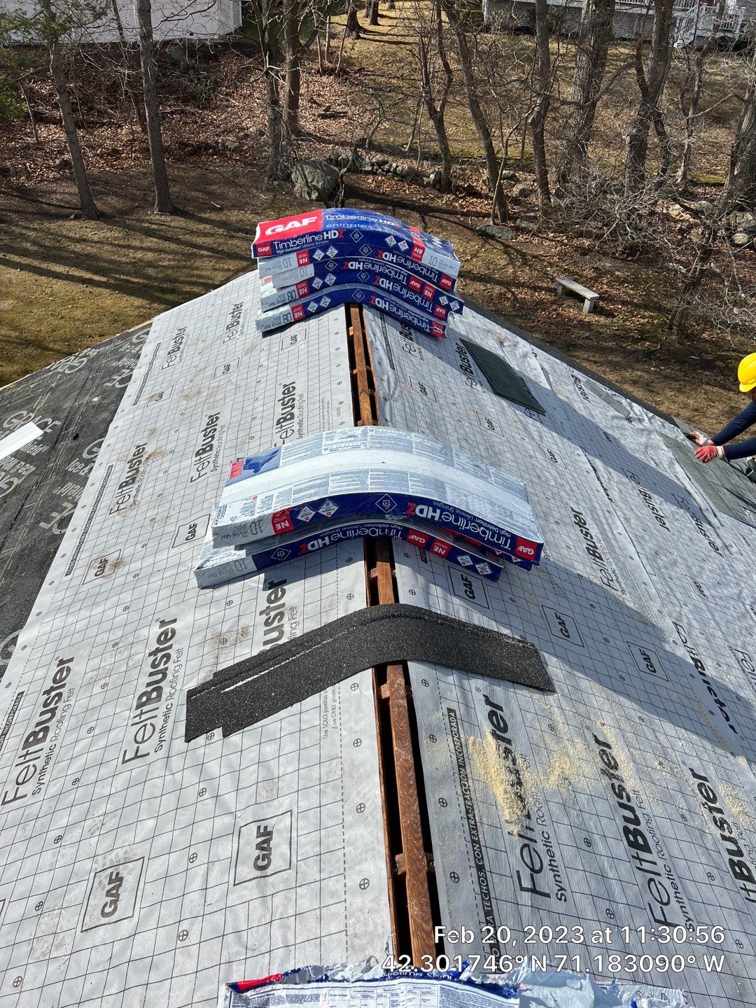 Residential Roofing Installation using GAF Timberline HDZ  by Loyalty Exterior Solutions 