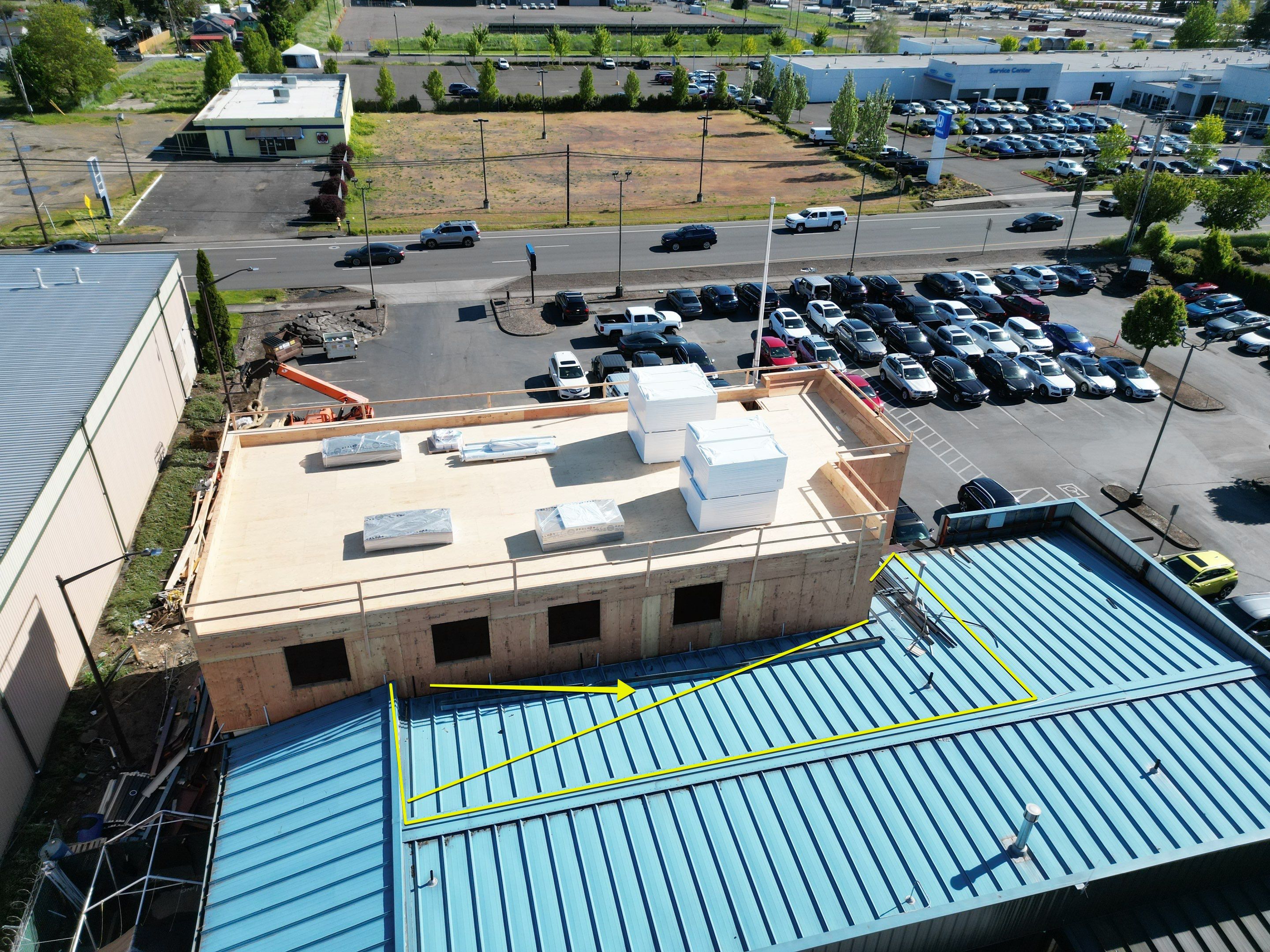 Commercial Roofing Replacement using TPO by Vitan Construction LLC 