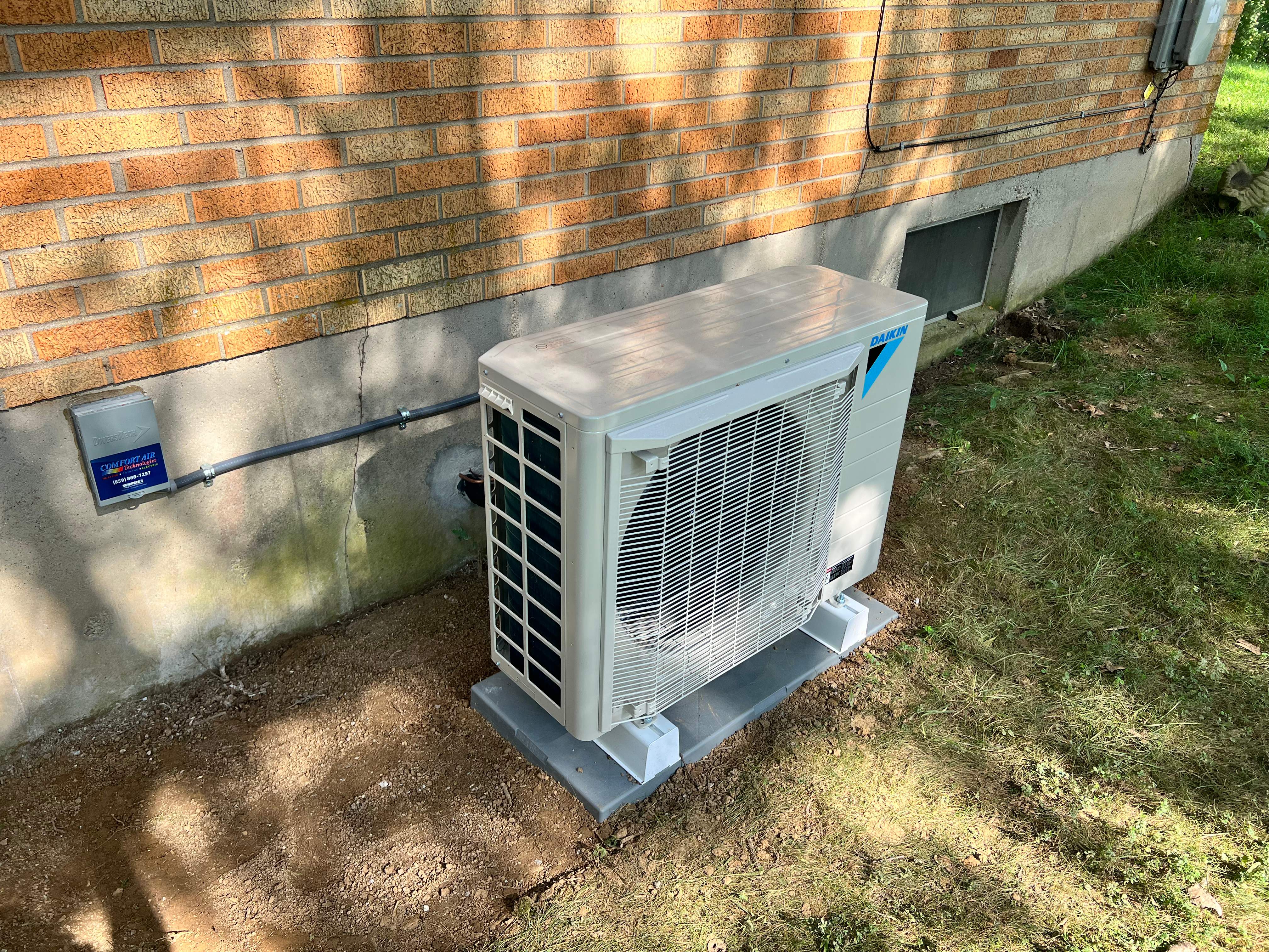 New Air Handler & Heat Pump Installation using Daikin Fit Series Equipment by Comfort Air Technologies