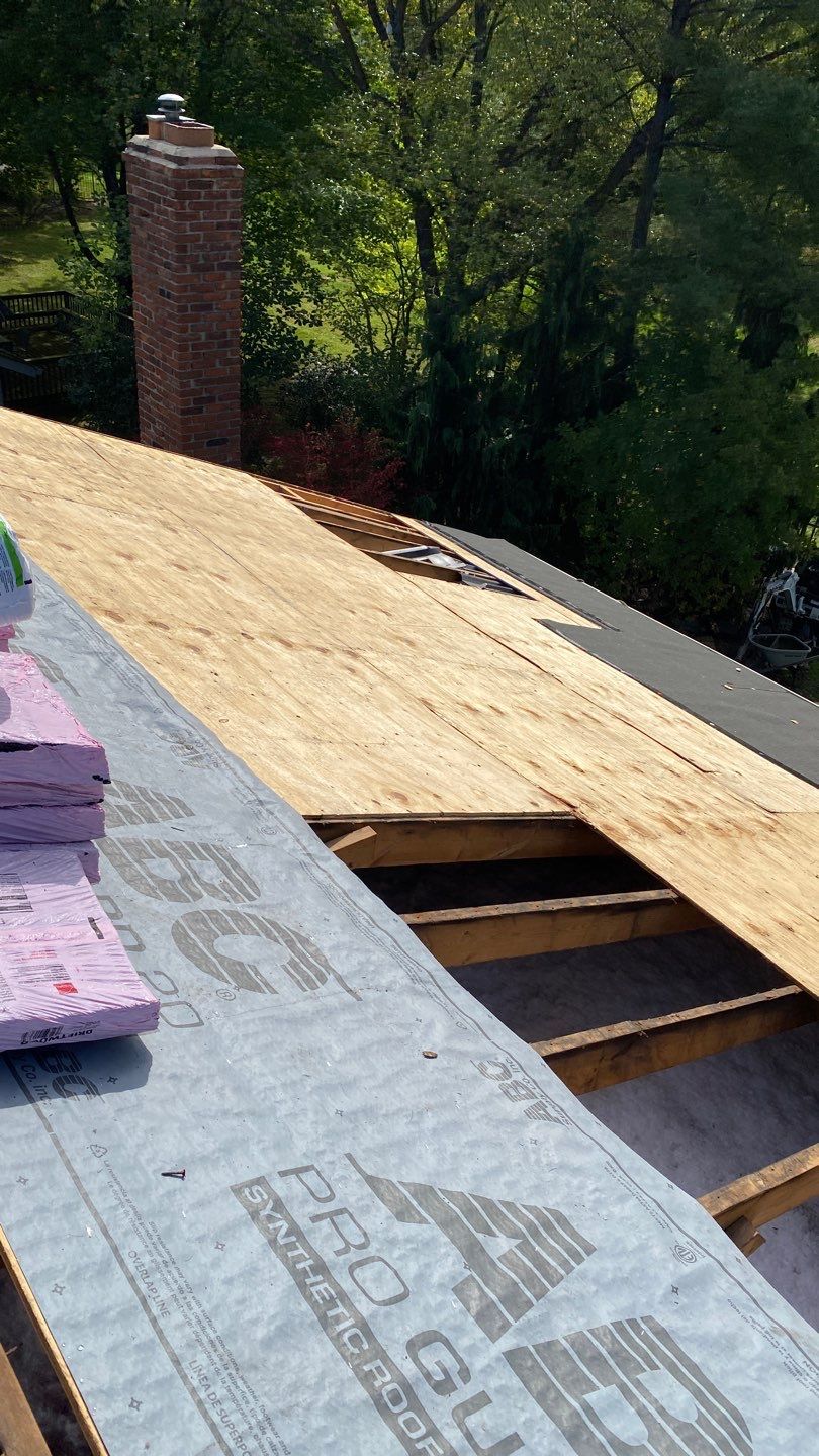Residential Roofing Installation using Owens Corning Duration Driftwood by Absolute Roofing and Construction