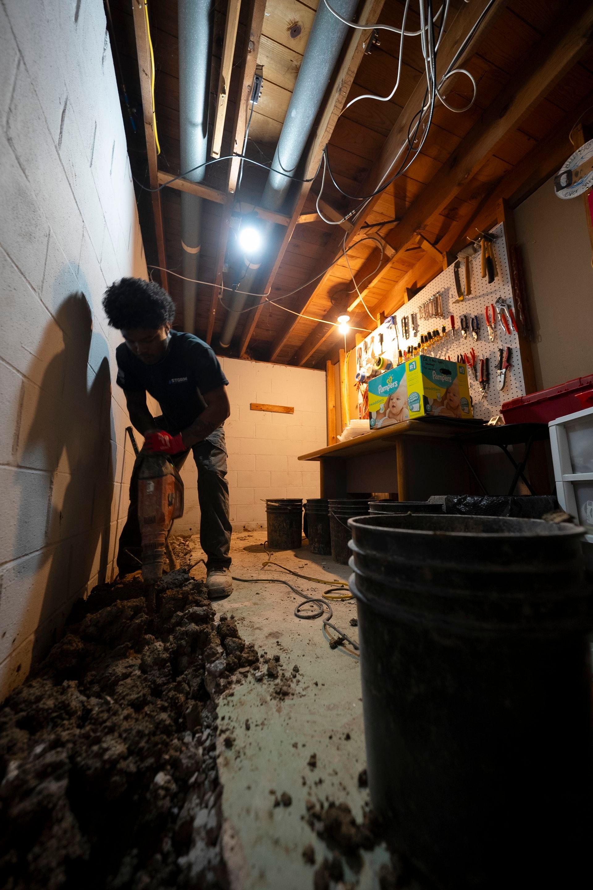 Basement Waterproofing by STORM Basement Waterproofing